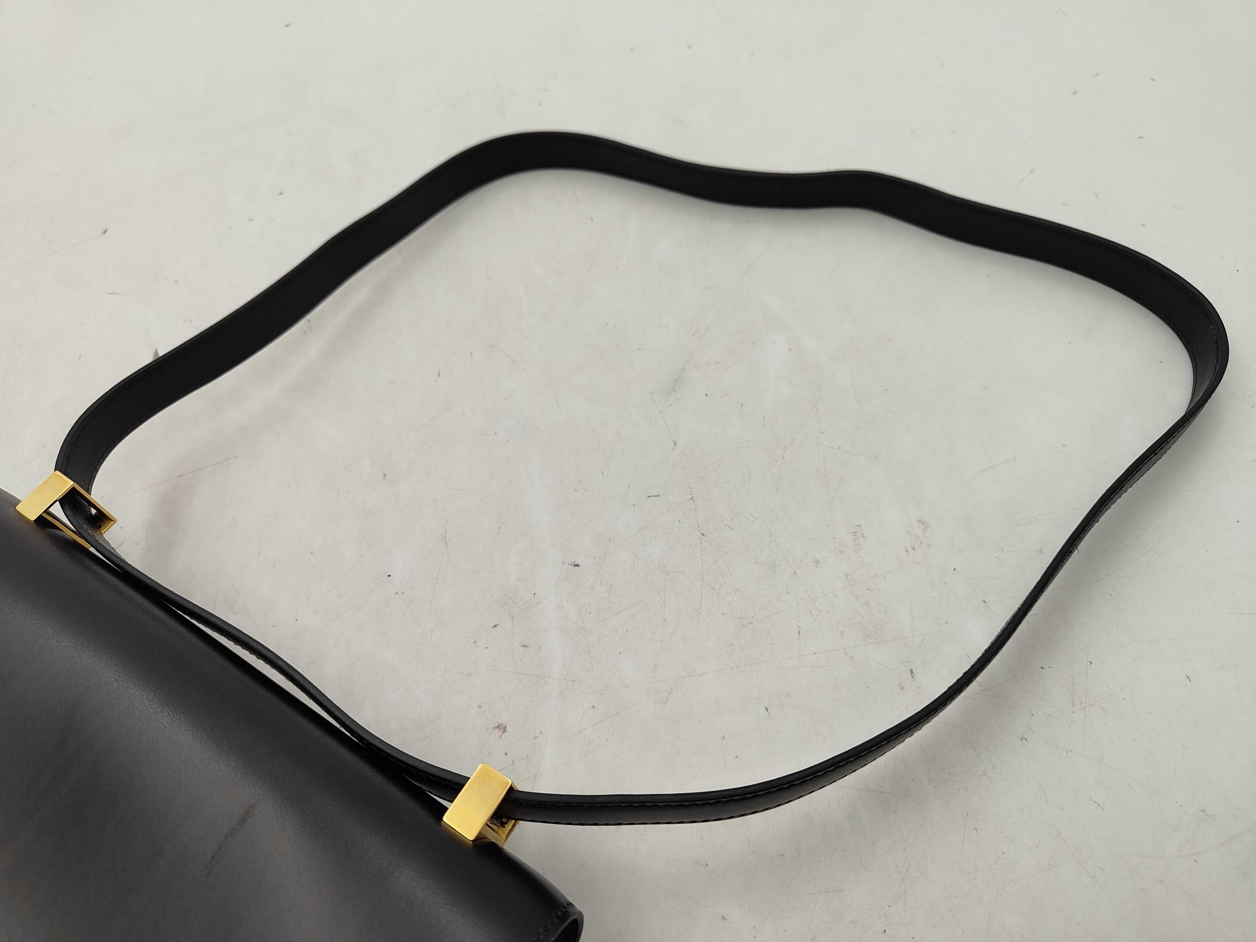 Constance 23 Box Calf Black Shoulder Bag — view 3
