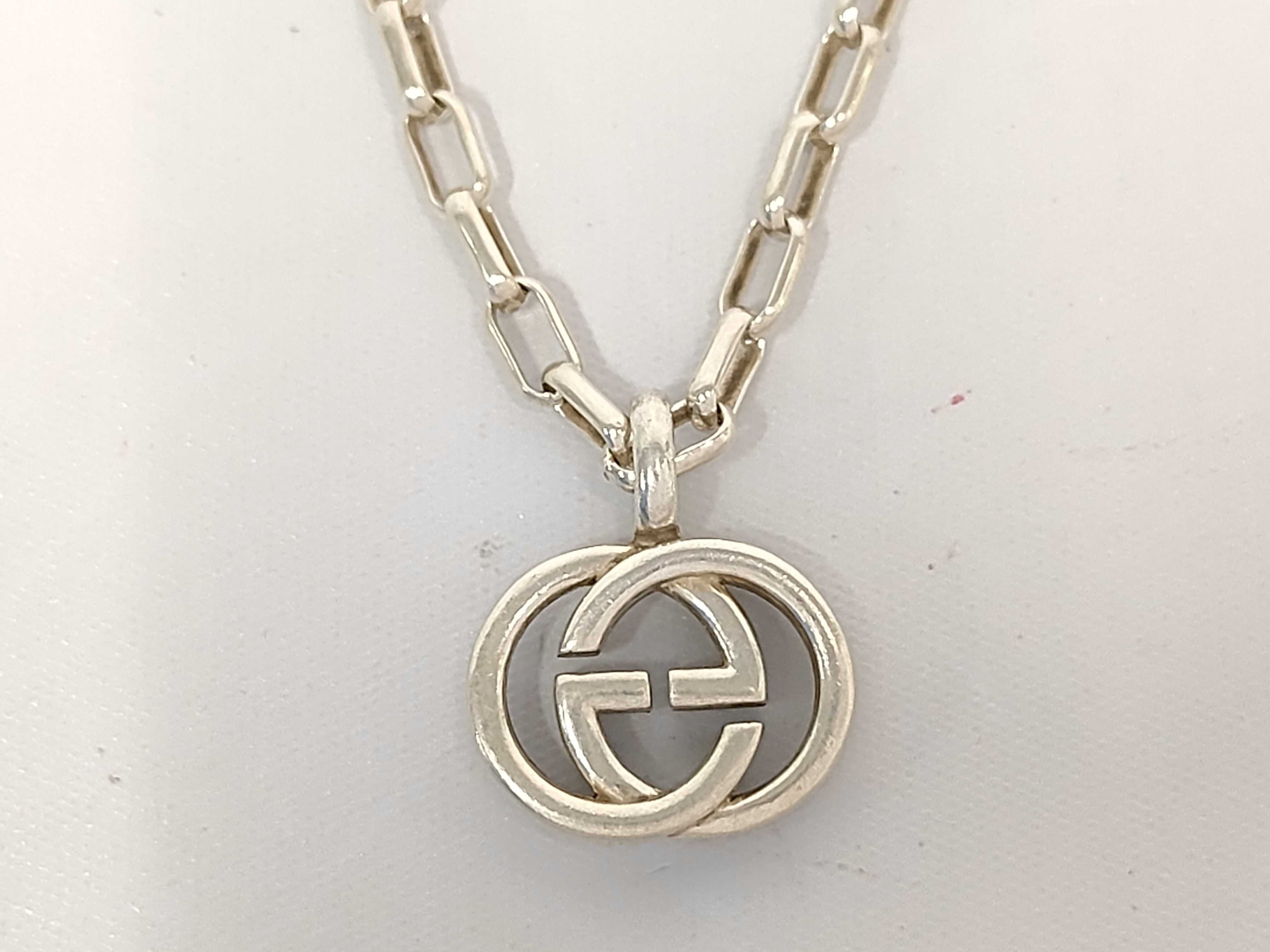 Interlocking G / Necklace / SV Necklace — view 2
