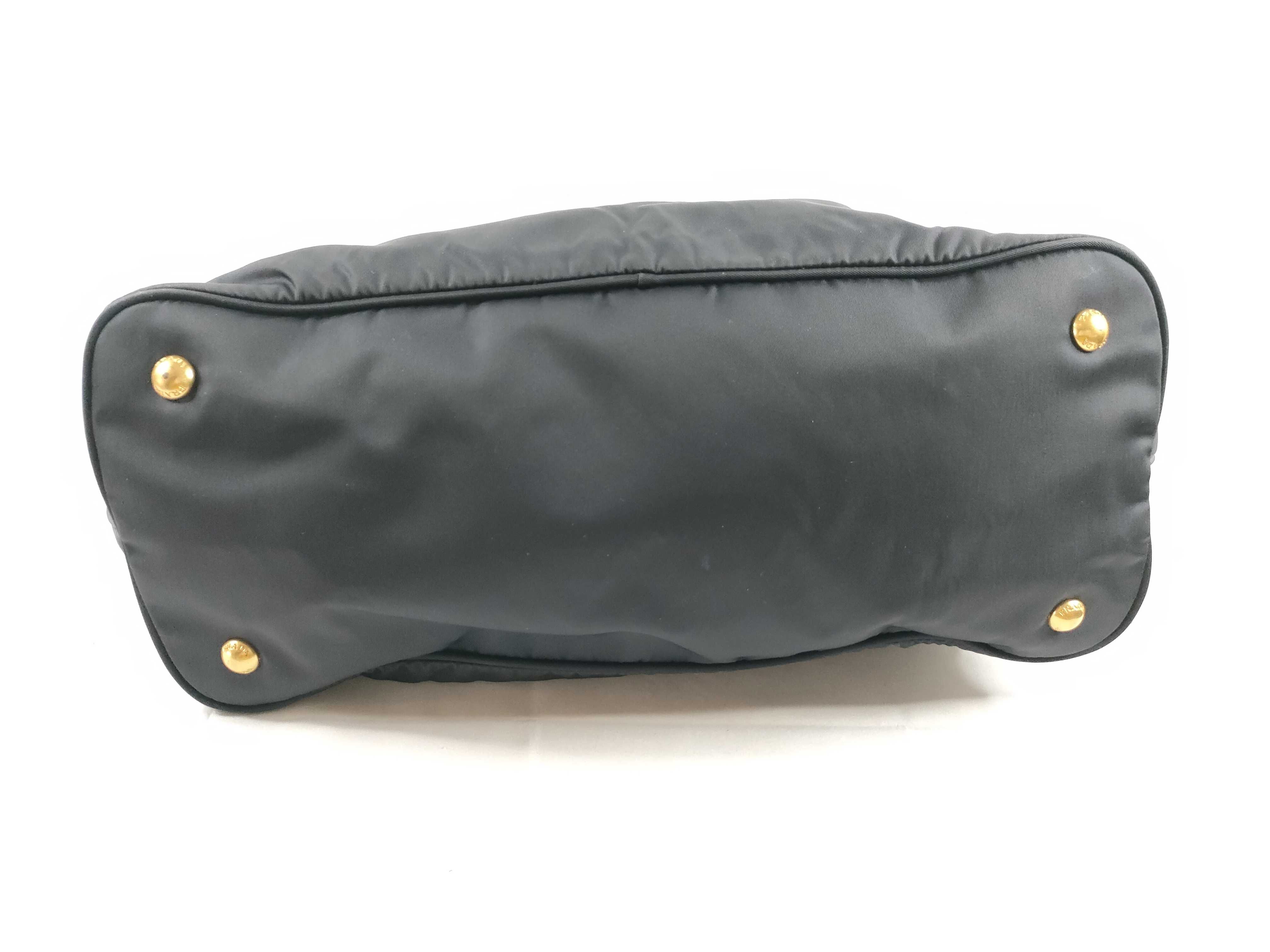 Nylon Shoulder Bag Navy BN1902 Handbag — view 4