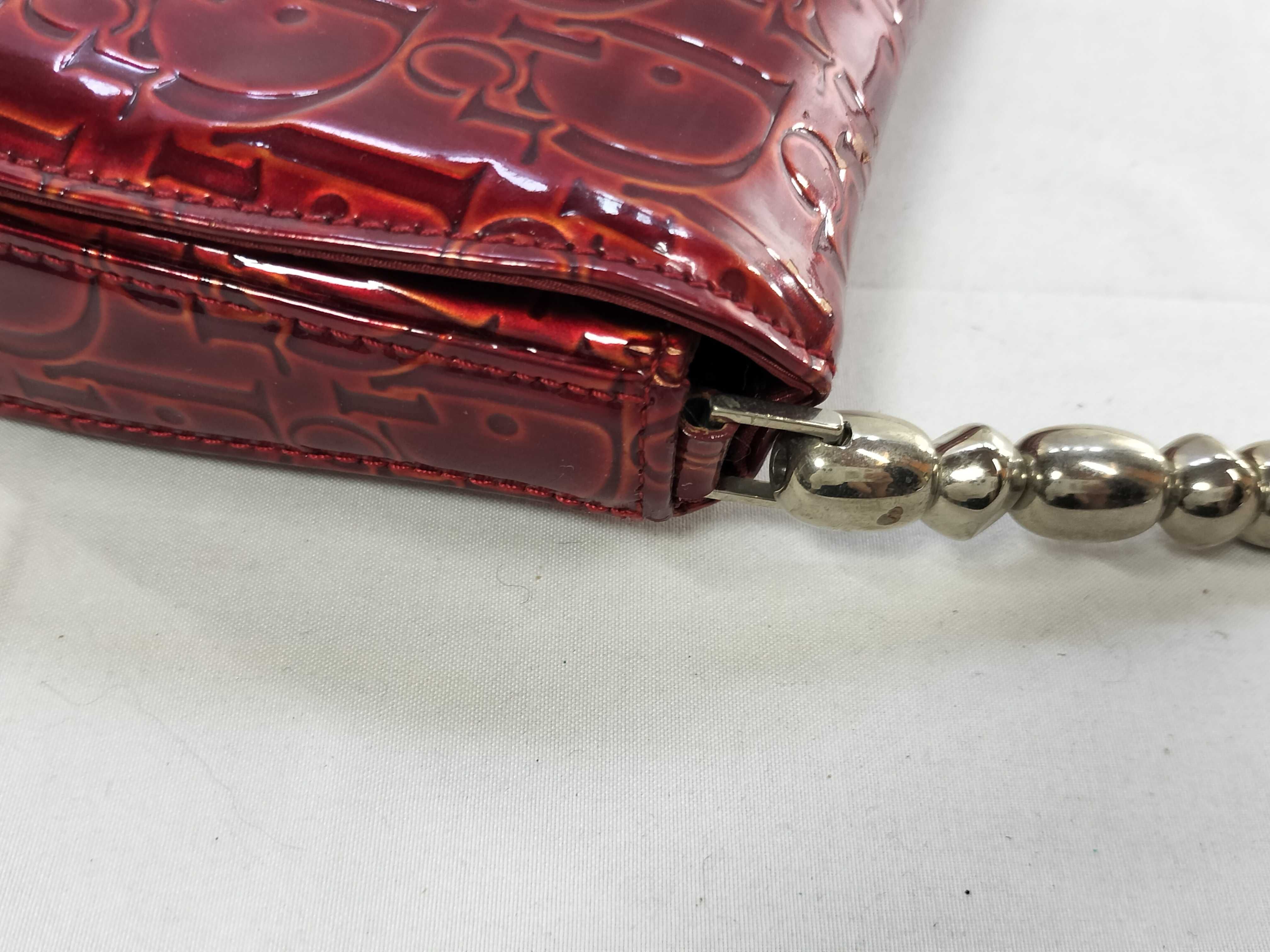 Trotter One-Shoulder Enamel Shoulder Bag — view 5