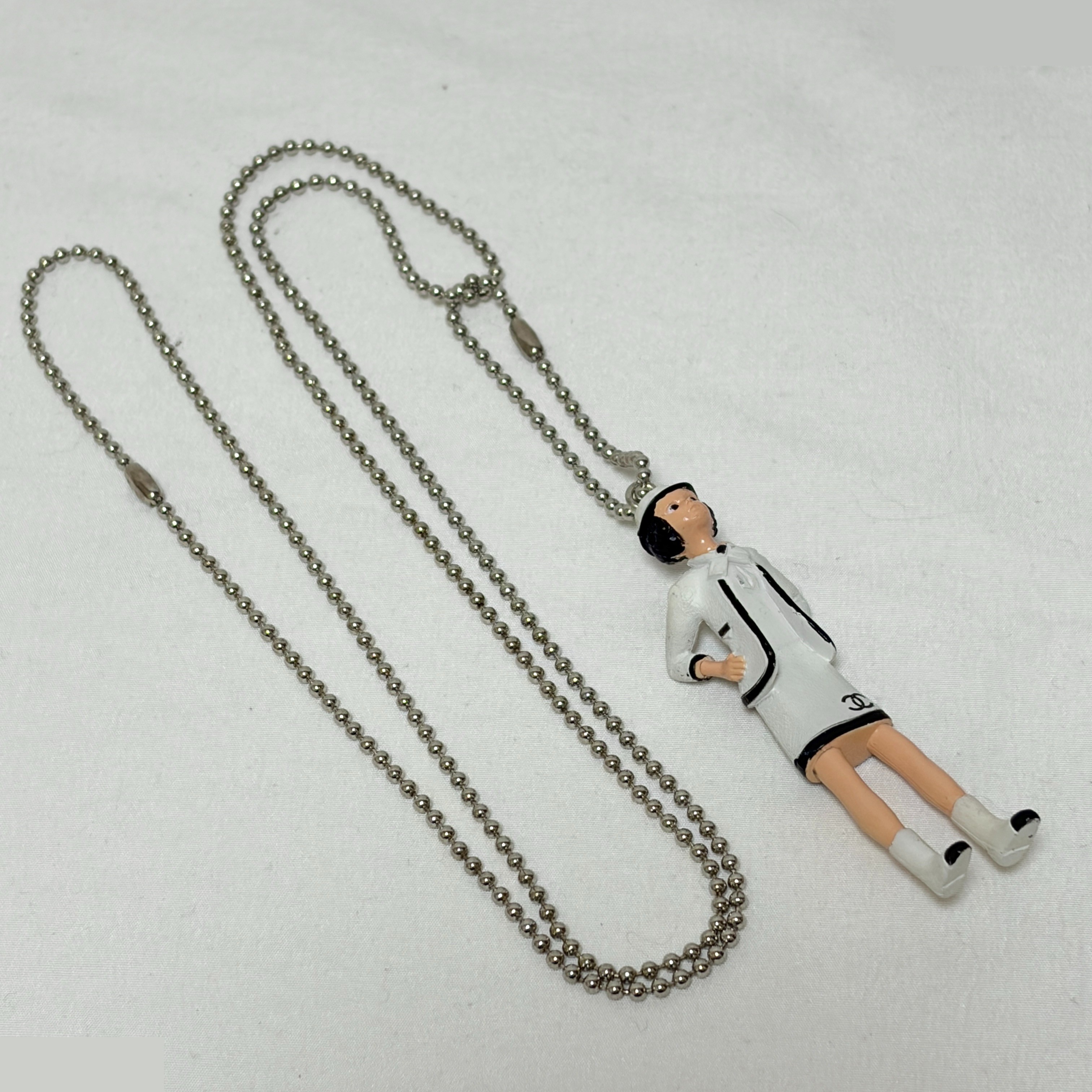 Coco Mademoiselle Doll Necklace Pendant, Chain approx. 78cm — view 2