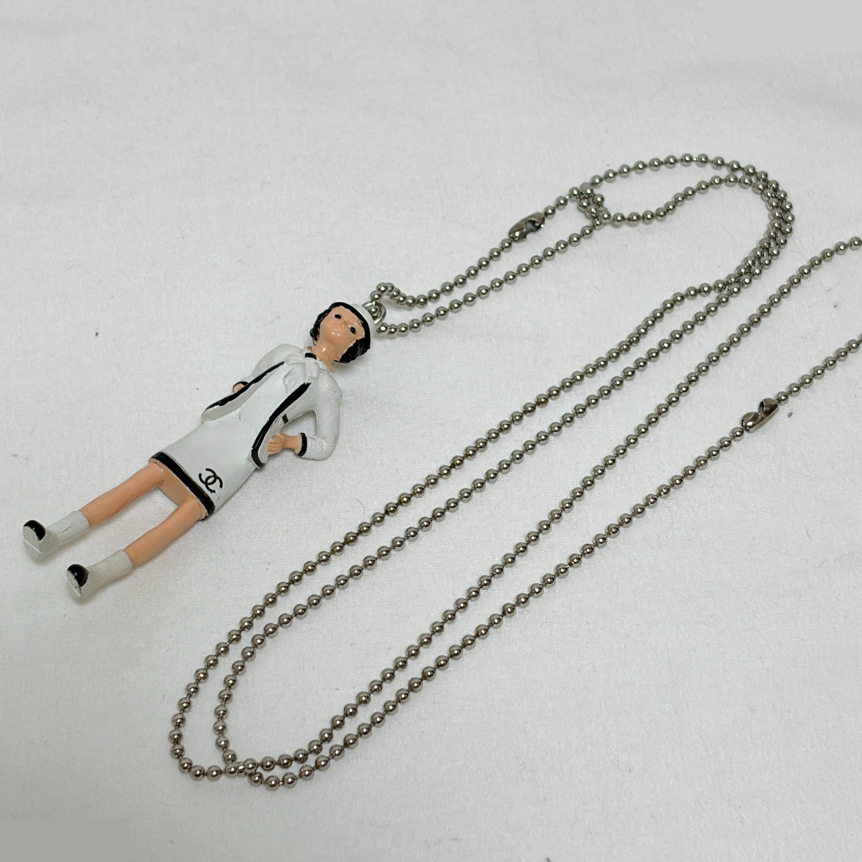 Coco Mademoiselle Doll Necklace Pendant, Chain approx. 78cm — view 3