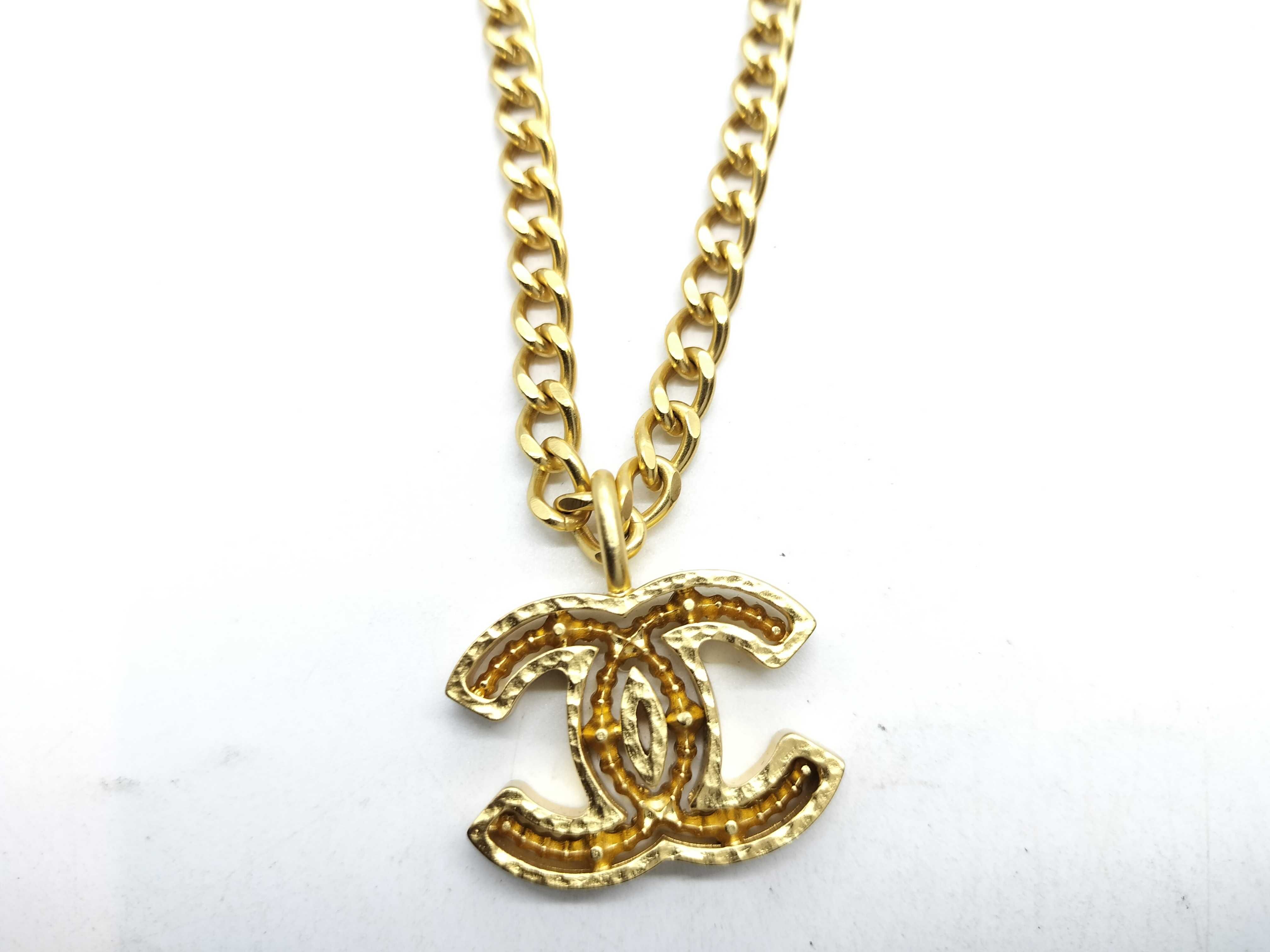 02A Coco Mark Faux Pearl Necklace — view 3