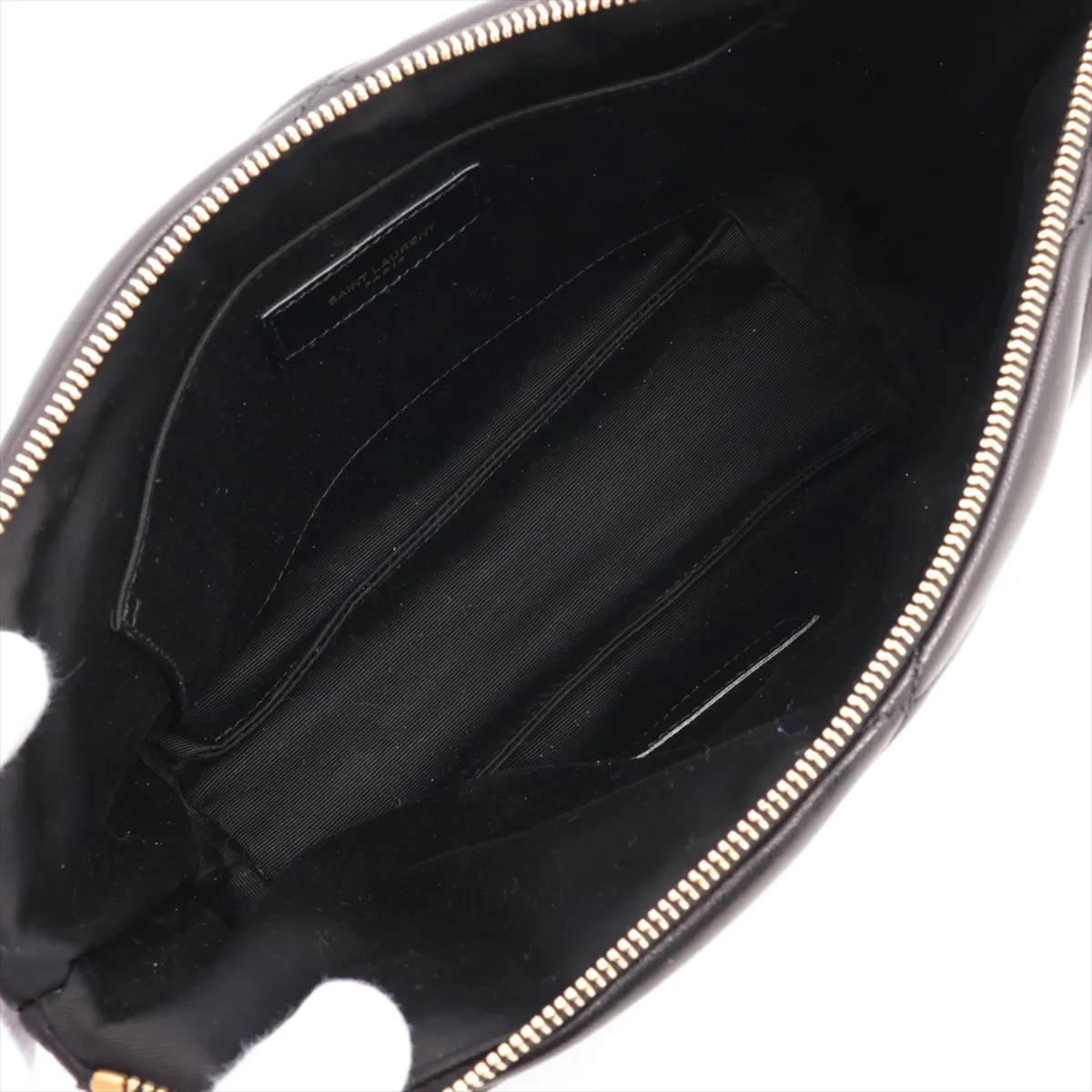PMR696779 Leather Pouch, Black — view 3