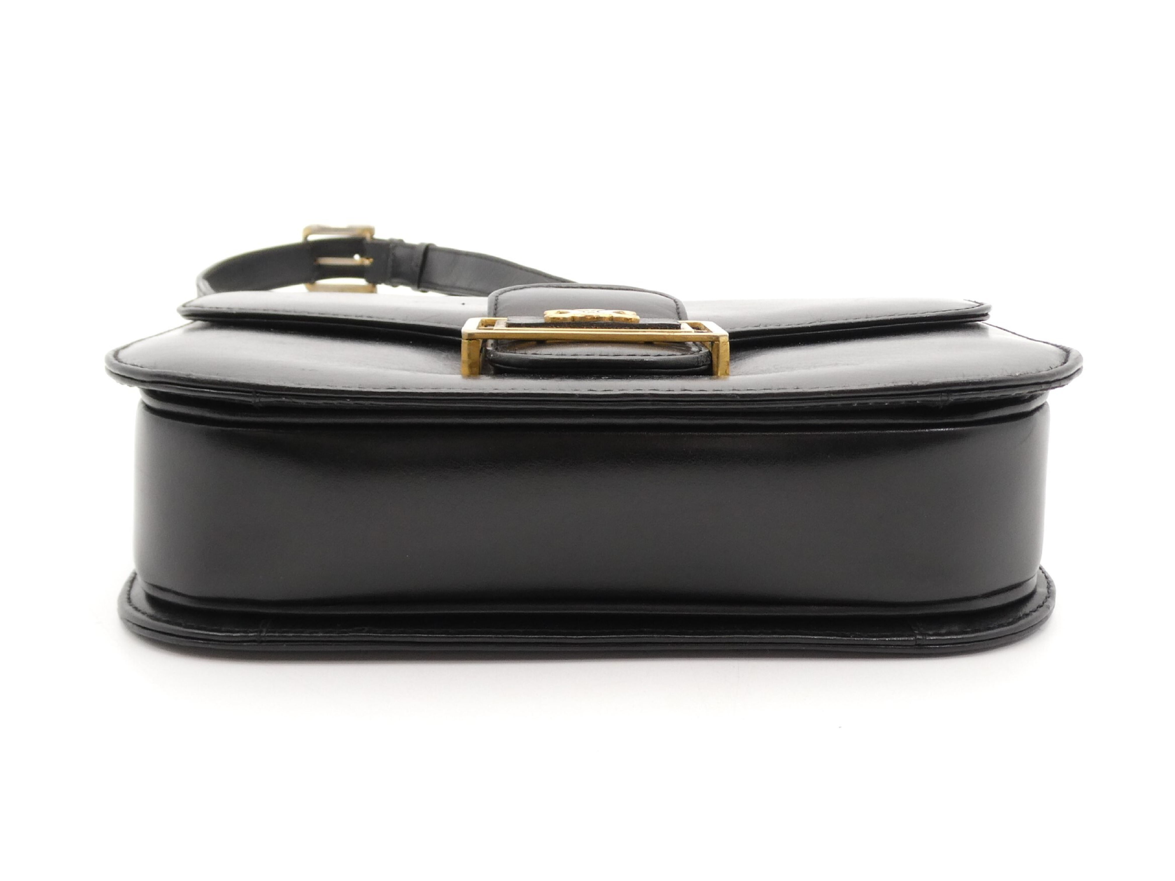 Triomphe Leather Shoulder Bag — view 5