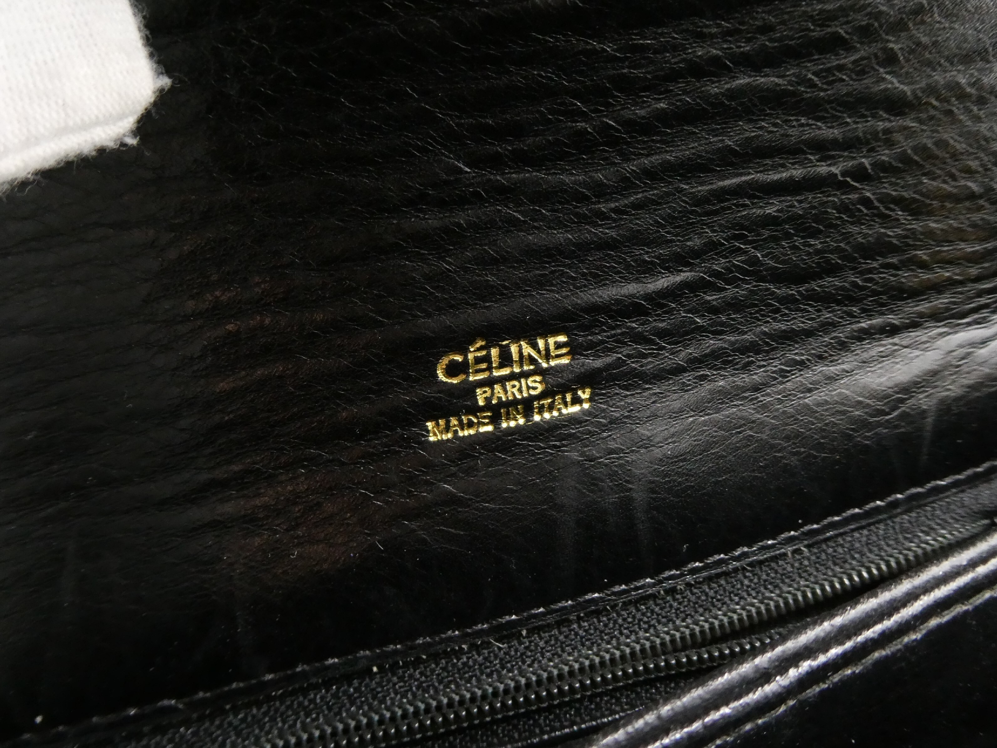 Triomphe Leather Shoulder Bag — view 8