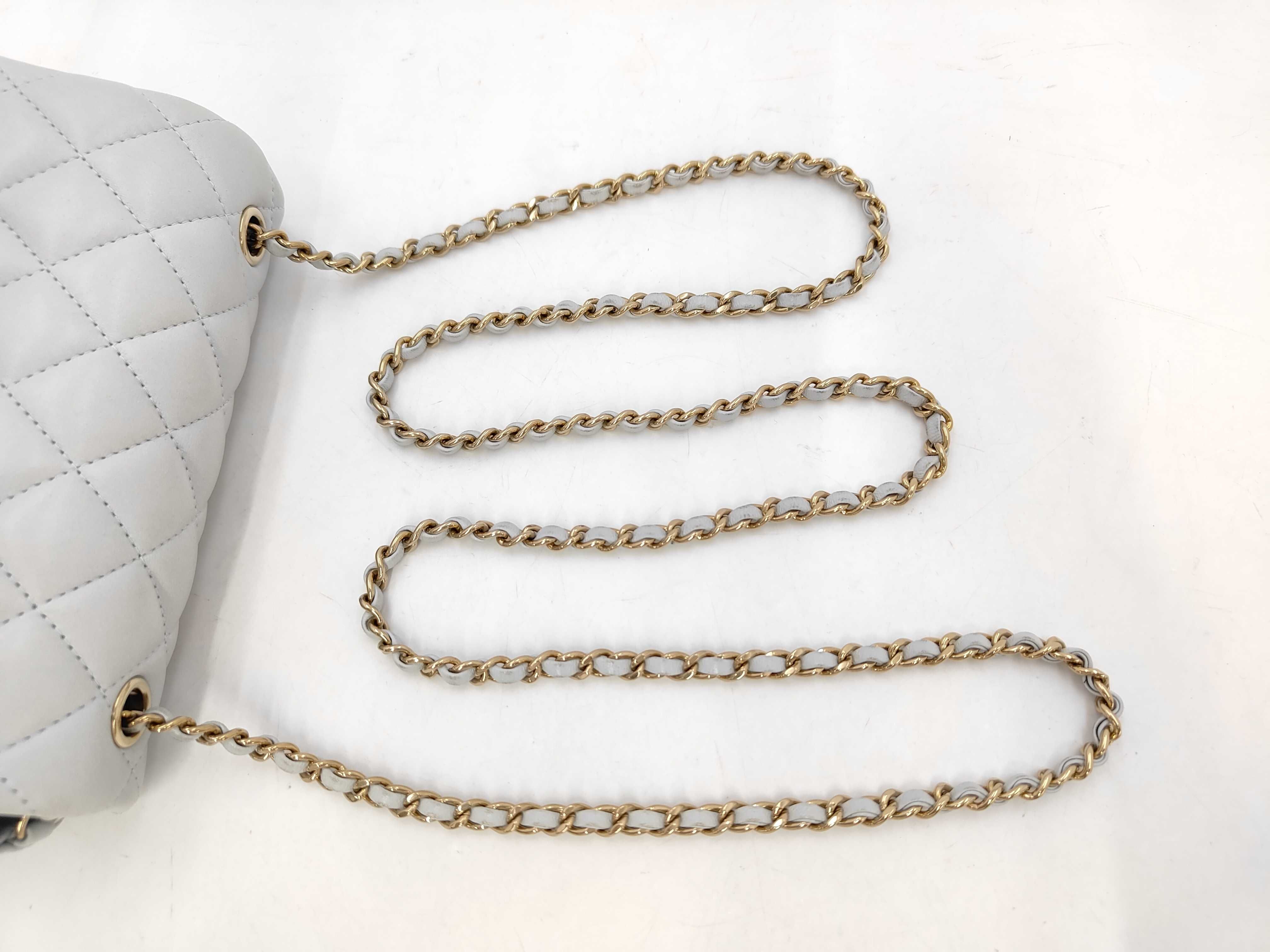 Mini Matelassé Chain Shoulder Bag with IC Plate — view 5
