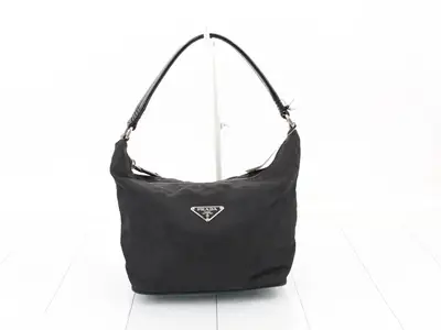 Hand pouch, mini handbag, nylon