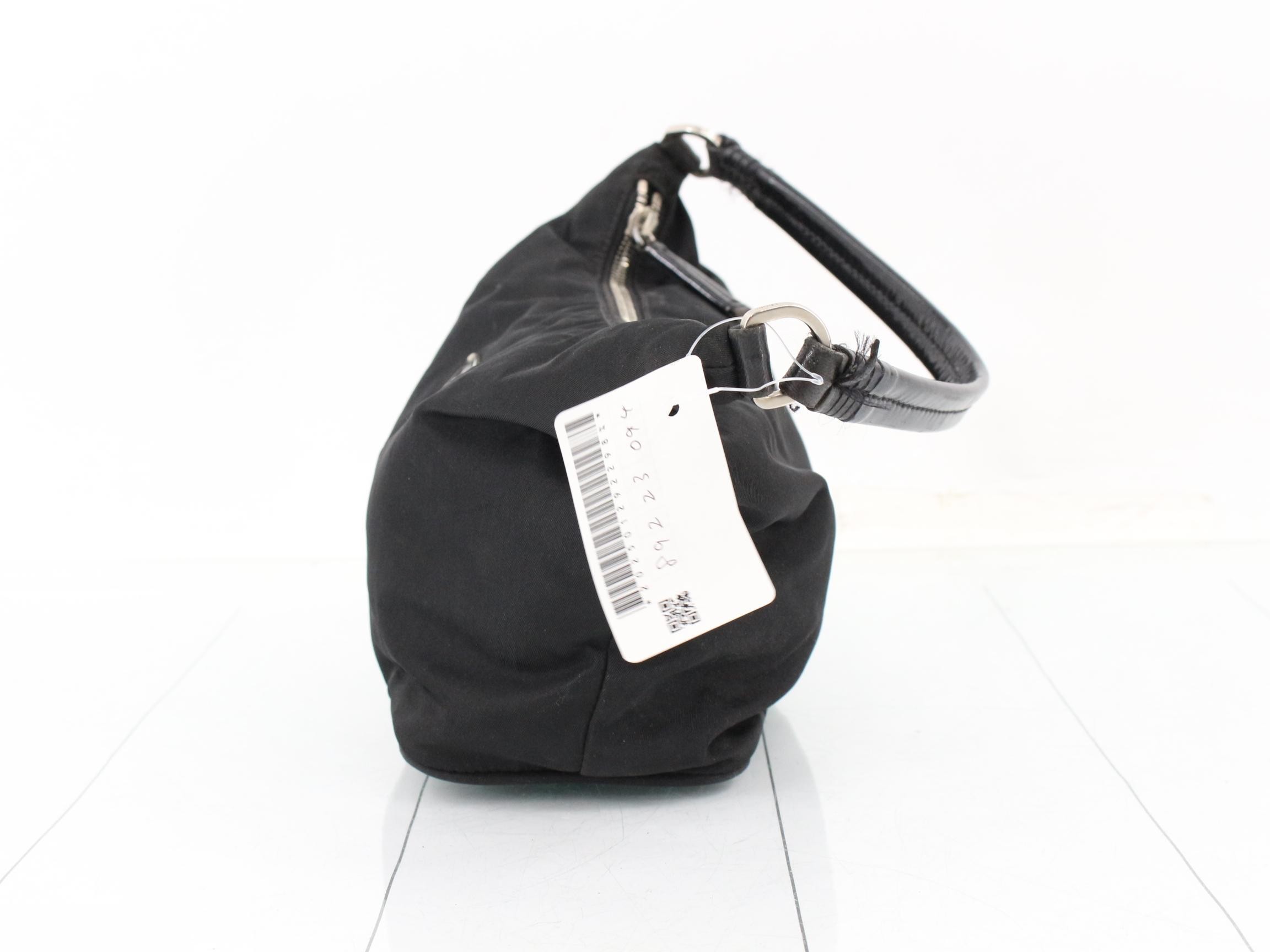 Hand pouch, mini handbag, nylon — view 3