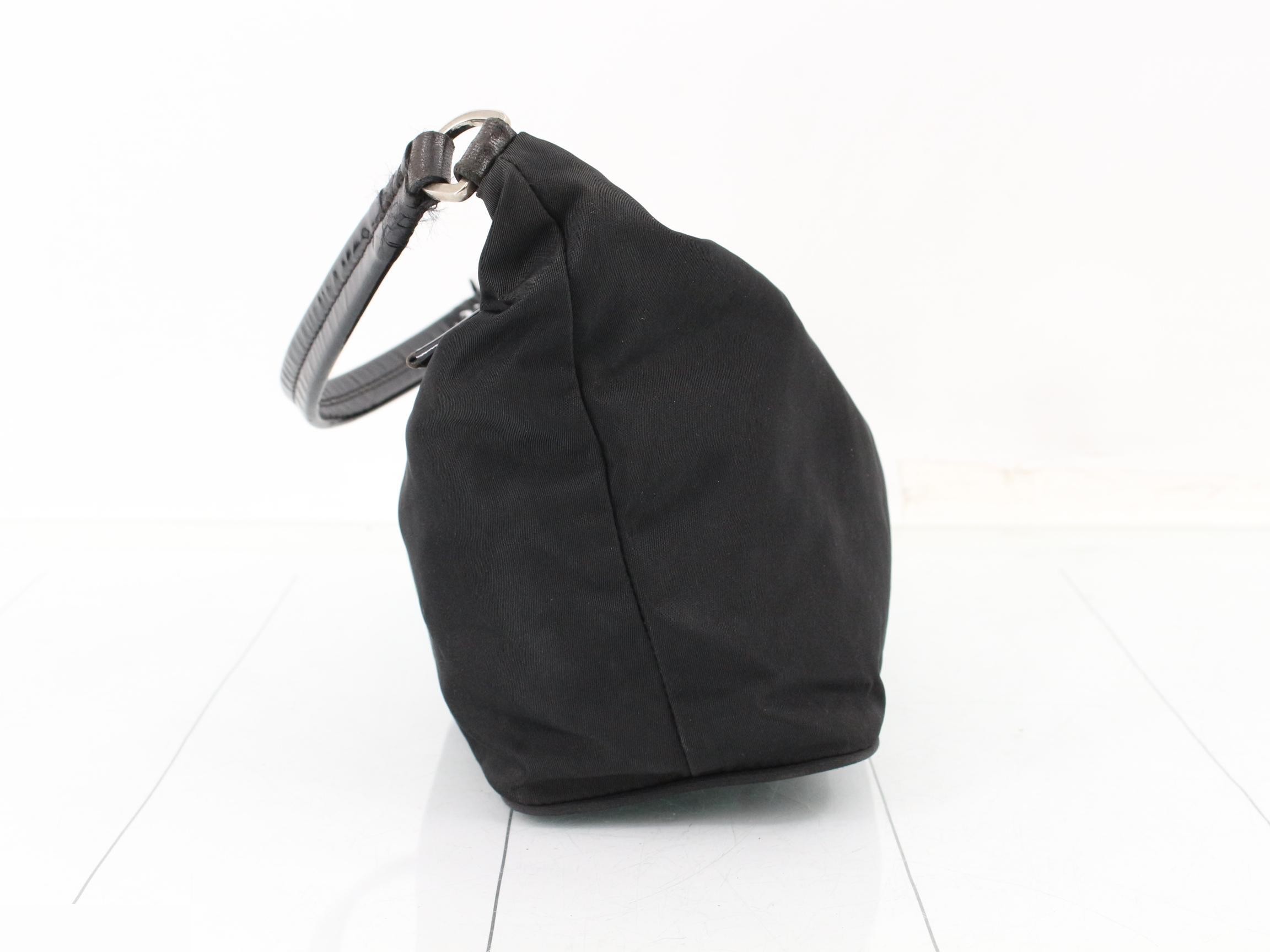 Hand pouch, mini handbag, nylon — view 4