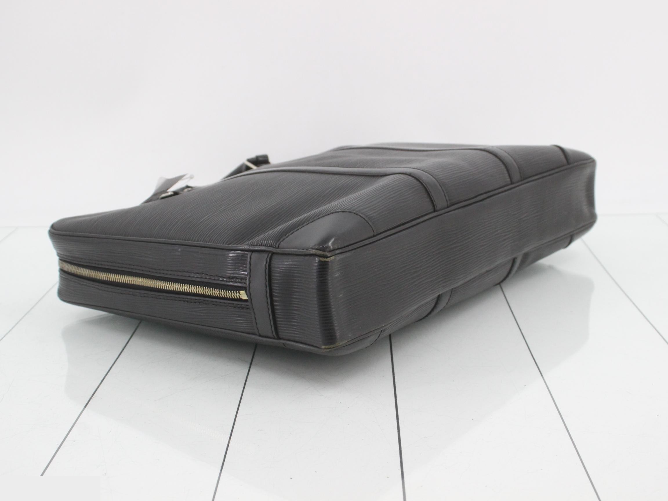 Epi Porte-Documents Voyage Noir Business Bag — view 5