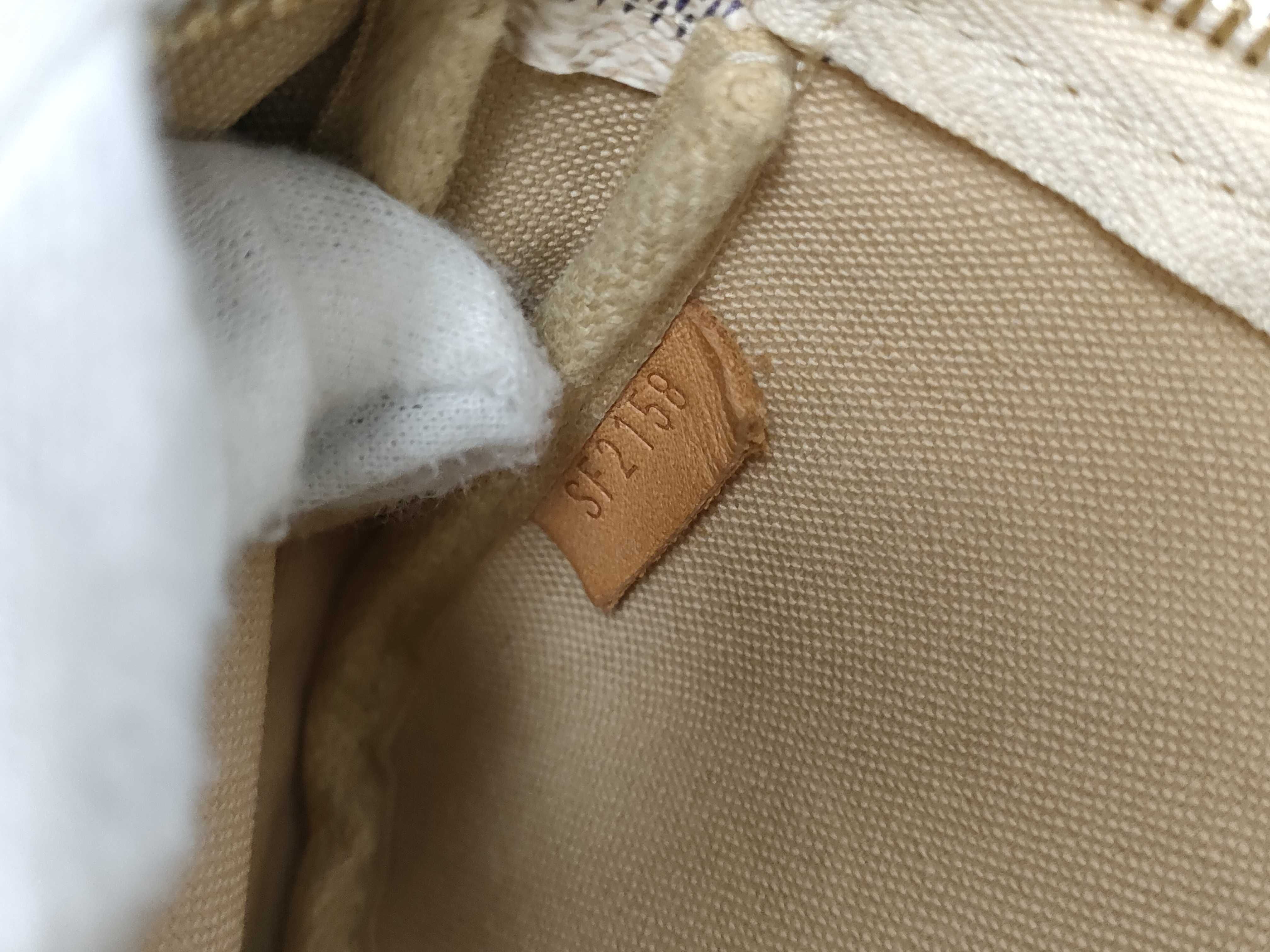Damier Azur Louis Vuitton Damier Mini Pouch — view 11