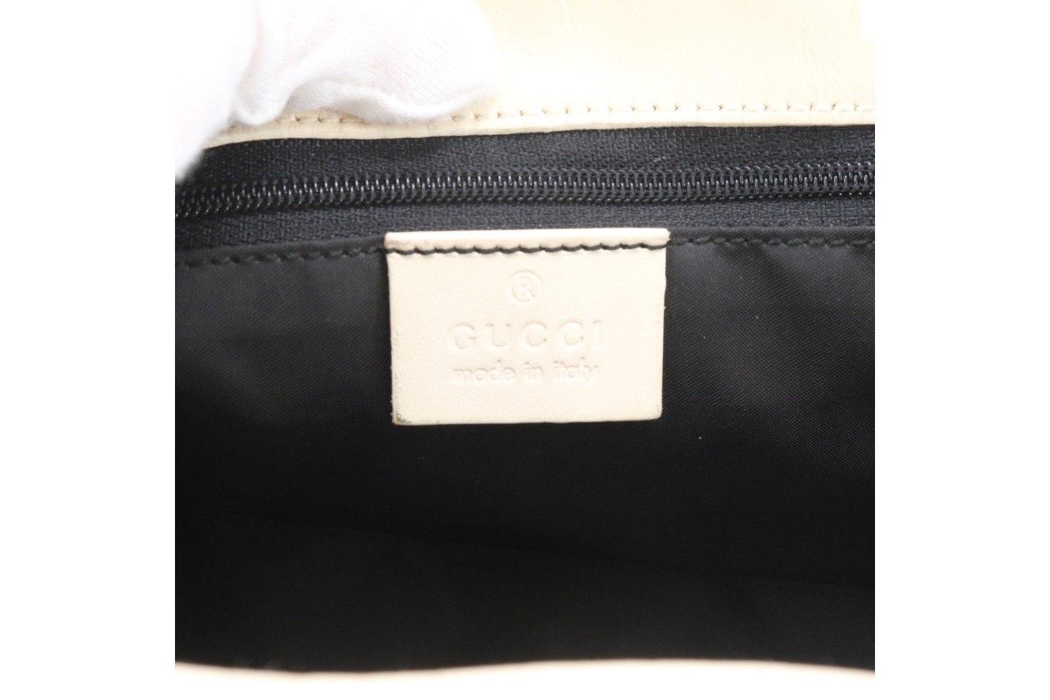 Jackie 002 1068 Leather Canvas Handbag — view 8
