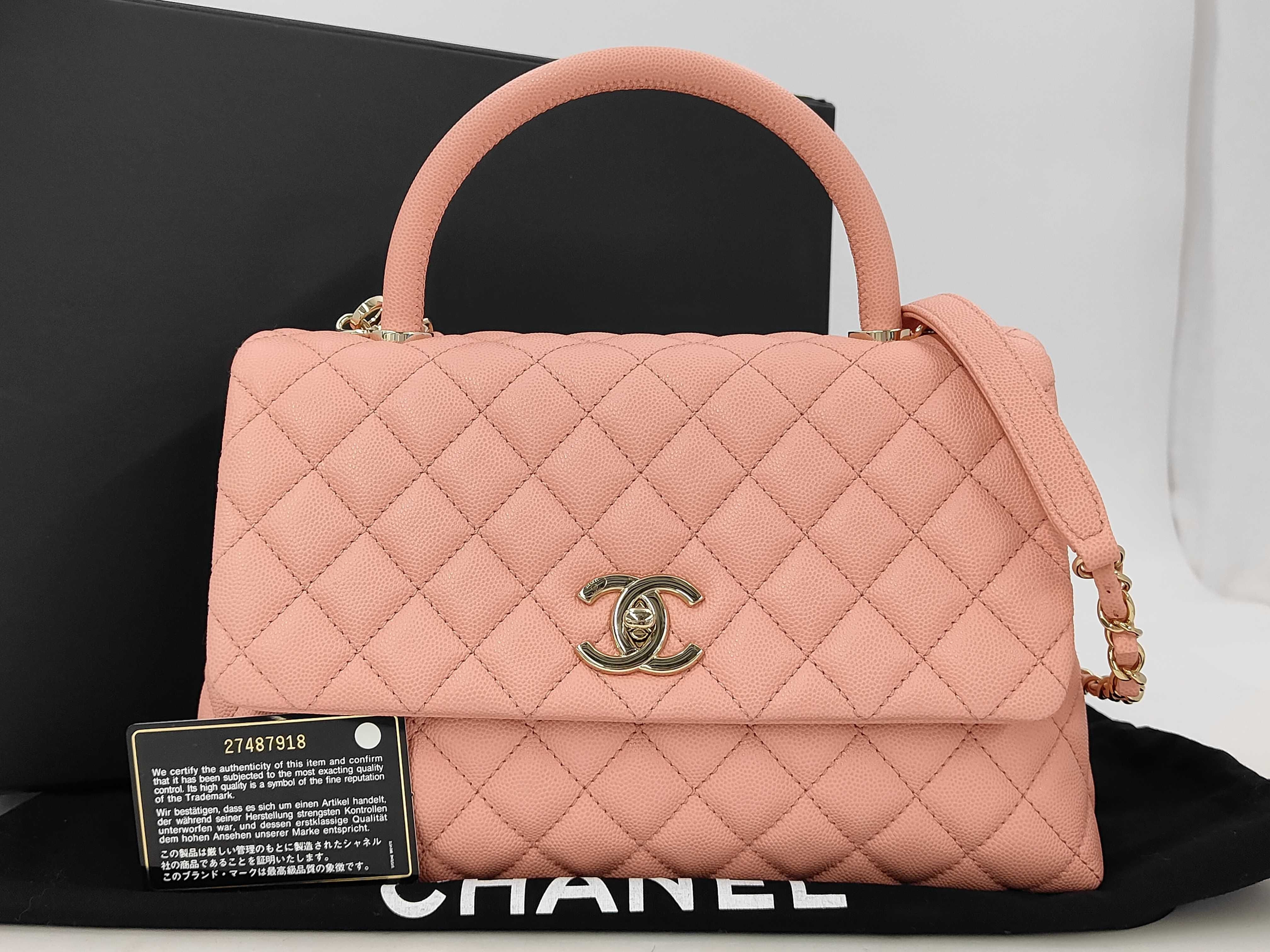 Caviar Skin Coco Handle 29 Handbag