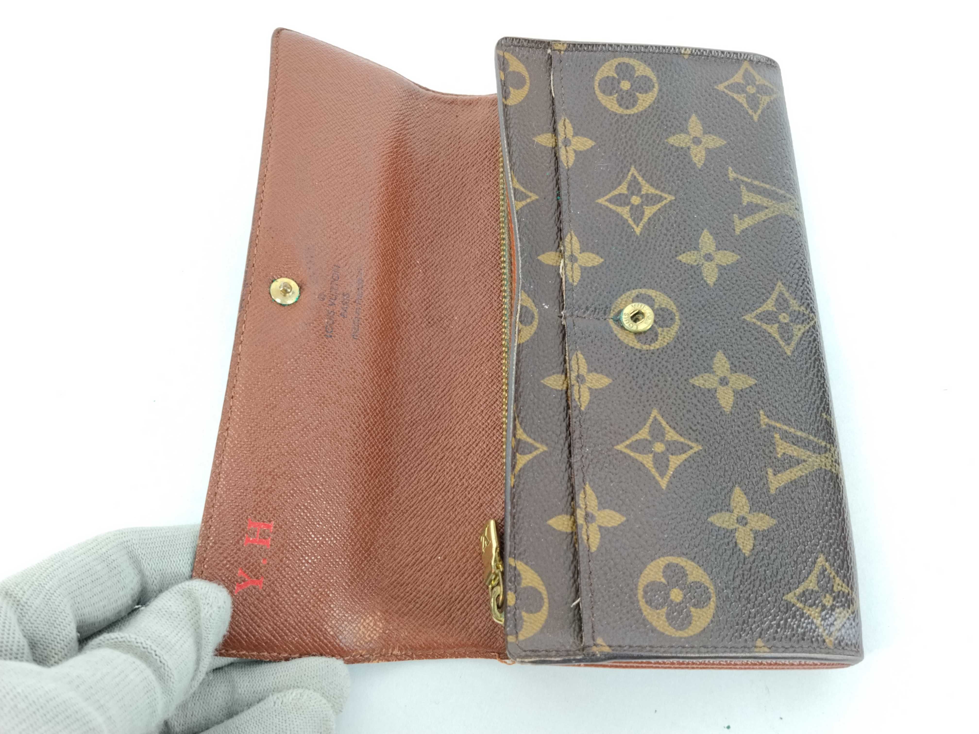 Monogram Portefeuille Sarah Wallet — view 9