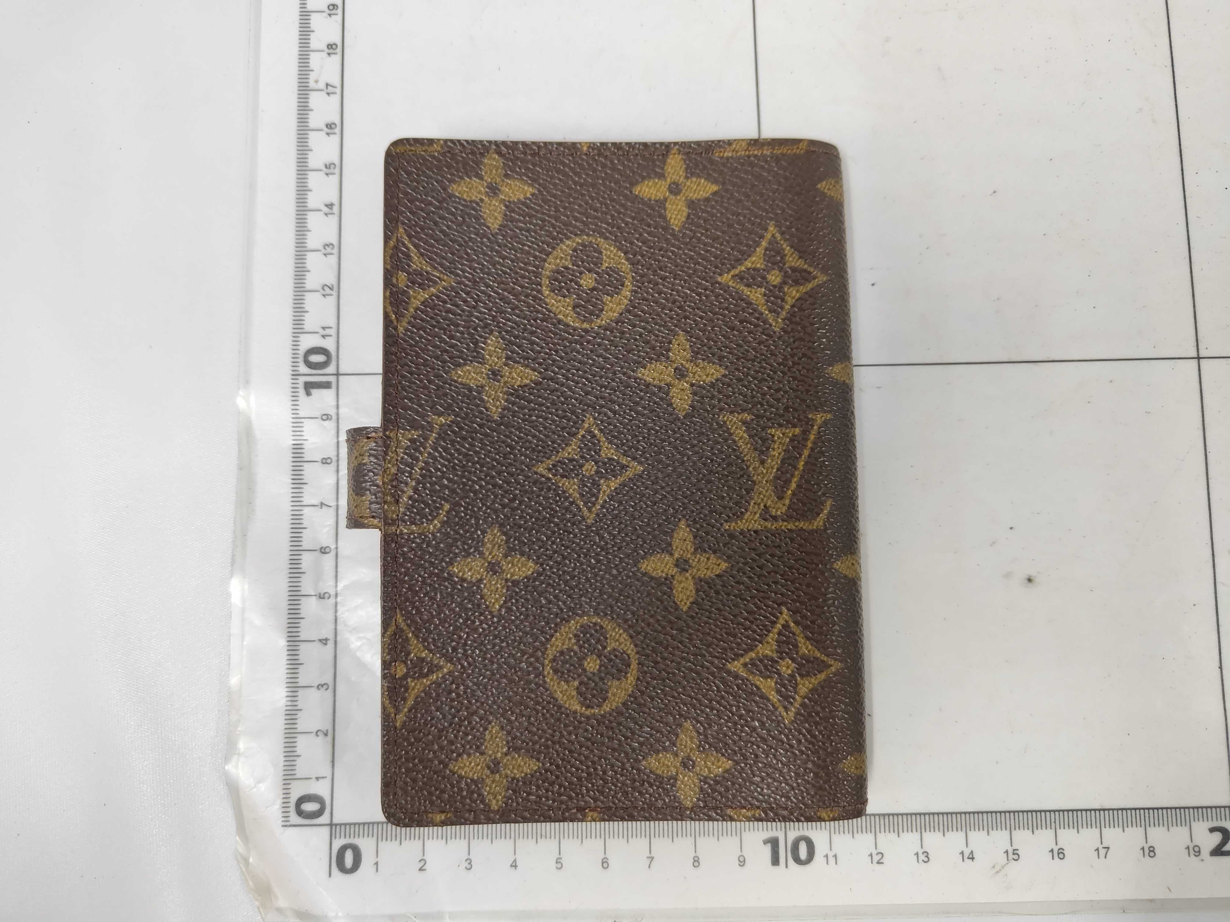 Monogram Agenda Notebook Cover — view 2