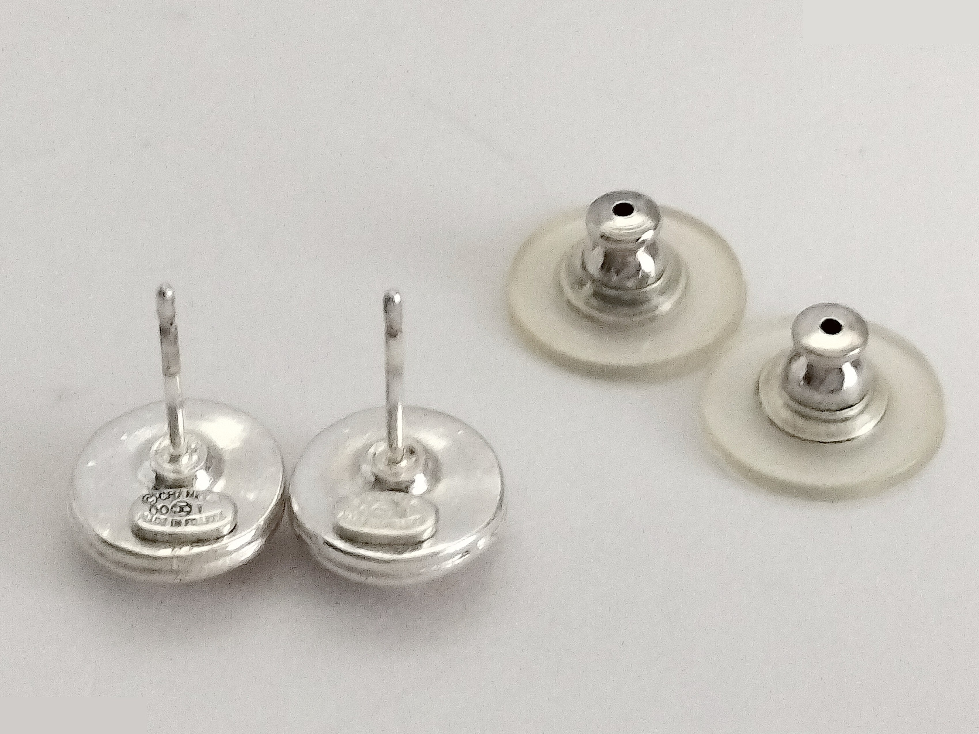 Coco Mini Silver Earrings — view 2