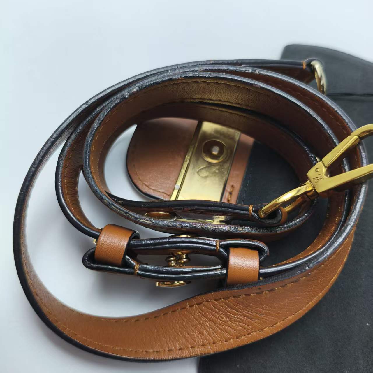 【*Shipped from: China*】LOUIS VUITTON Dauphiné PU Shoulder Bag — view 15