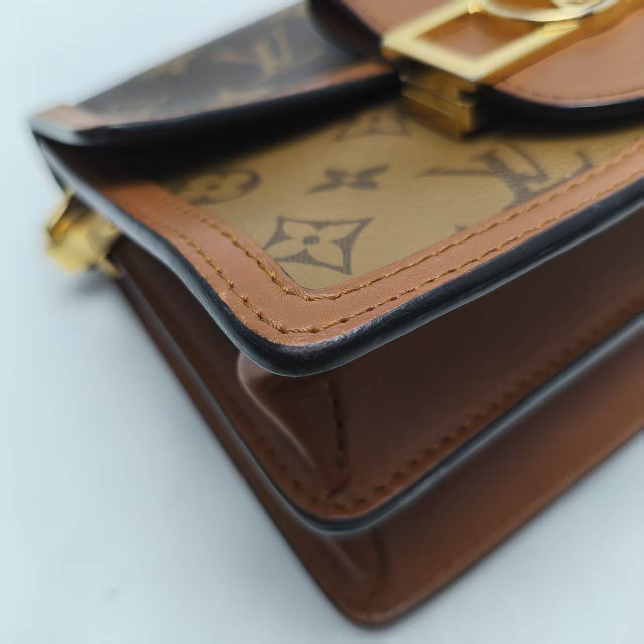 【*Shipped from: China*】LOUIS VUITTON Dauphiné PU Shoulder Bag — view 7