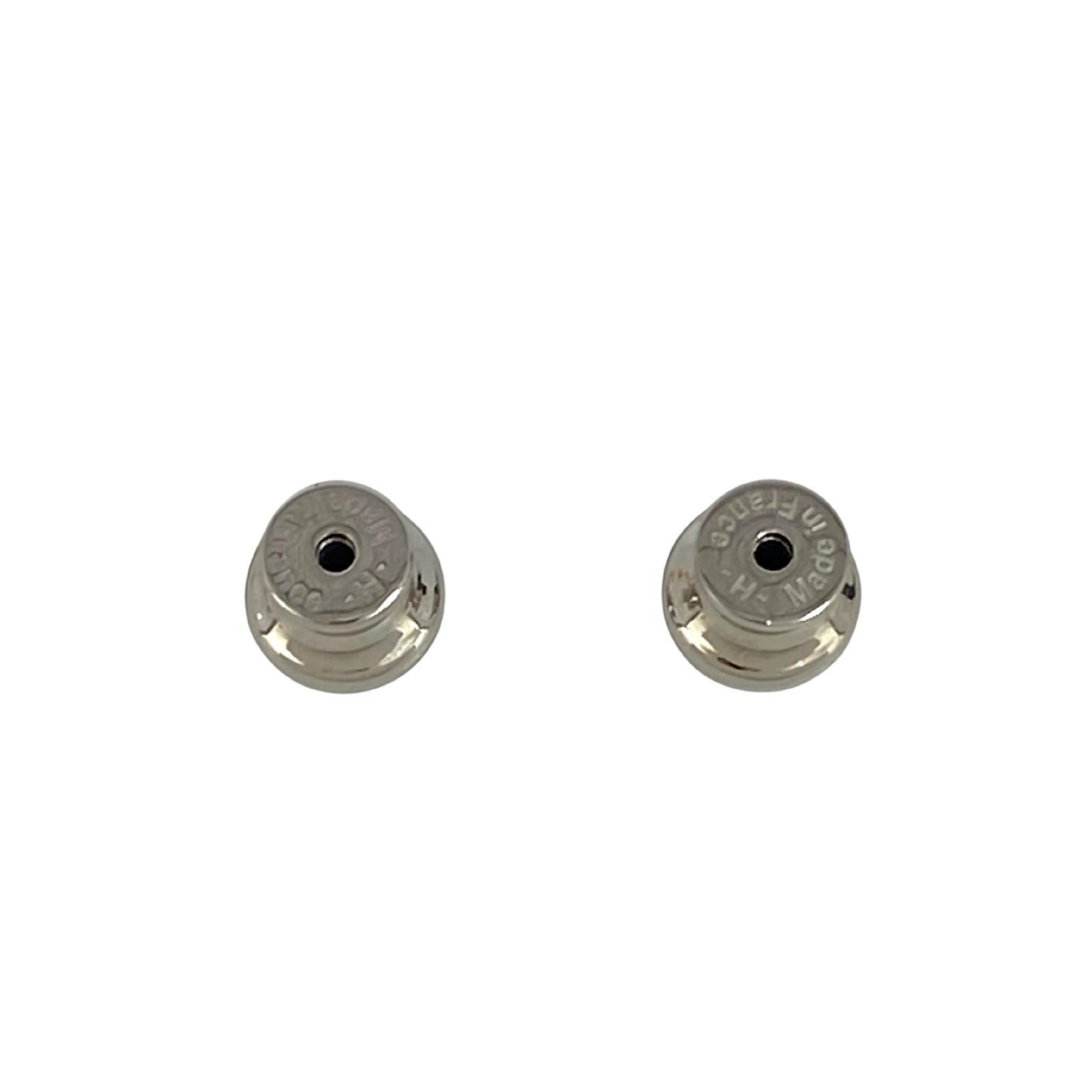 【*Shipped from: Hong Kong*】HERMES ( ) Pink Palladium Plated Metal Pop H Earrings — view 9