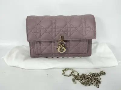 Miss Dior Charm Leather Shoulder Bag