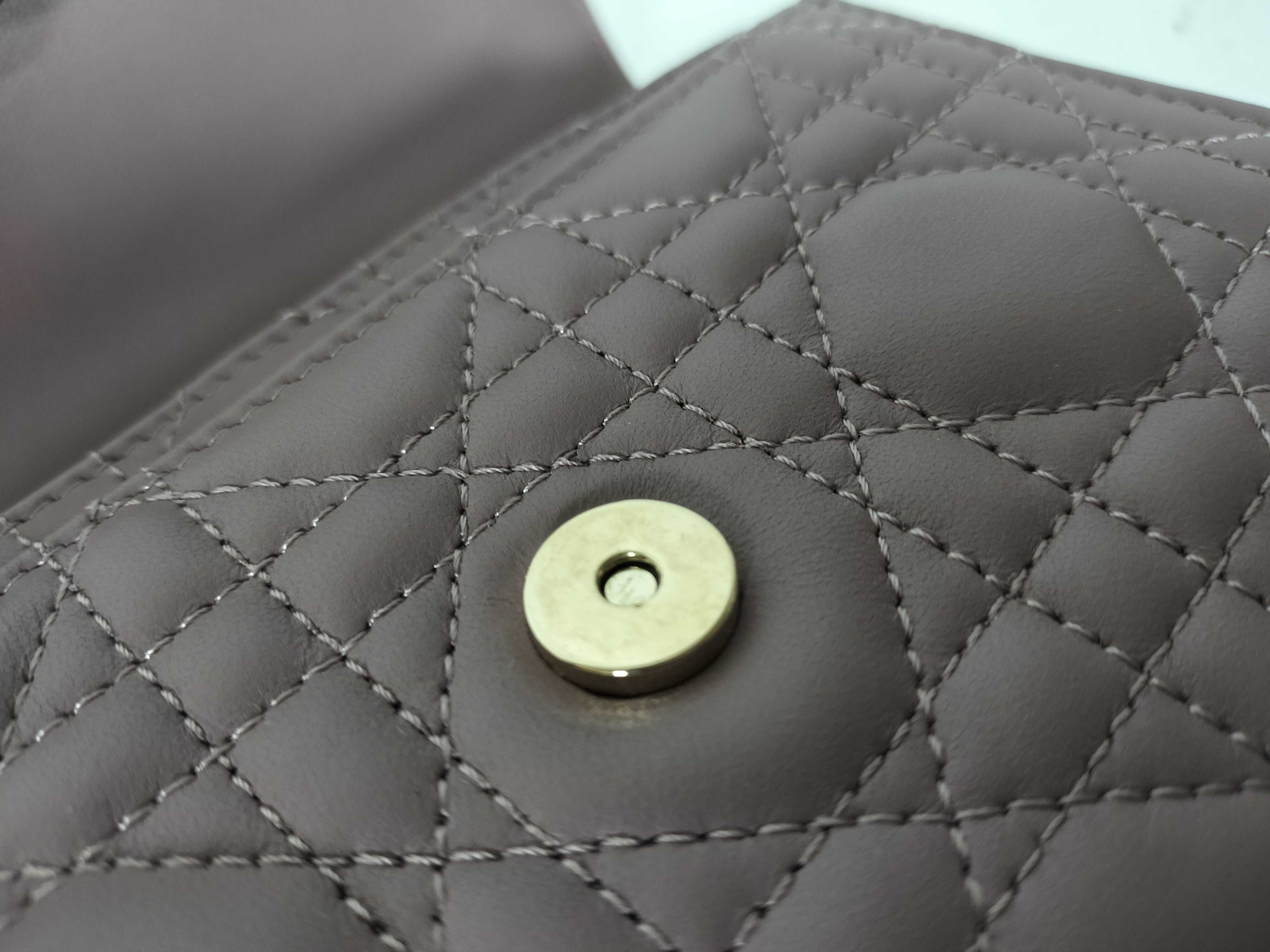 Miss Dior Charm Leather Shoulder Bag — view 12