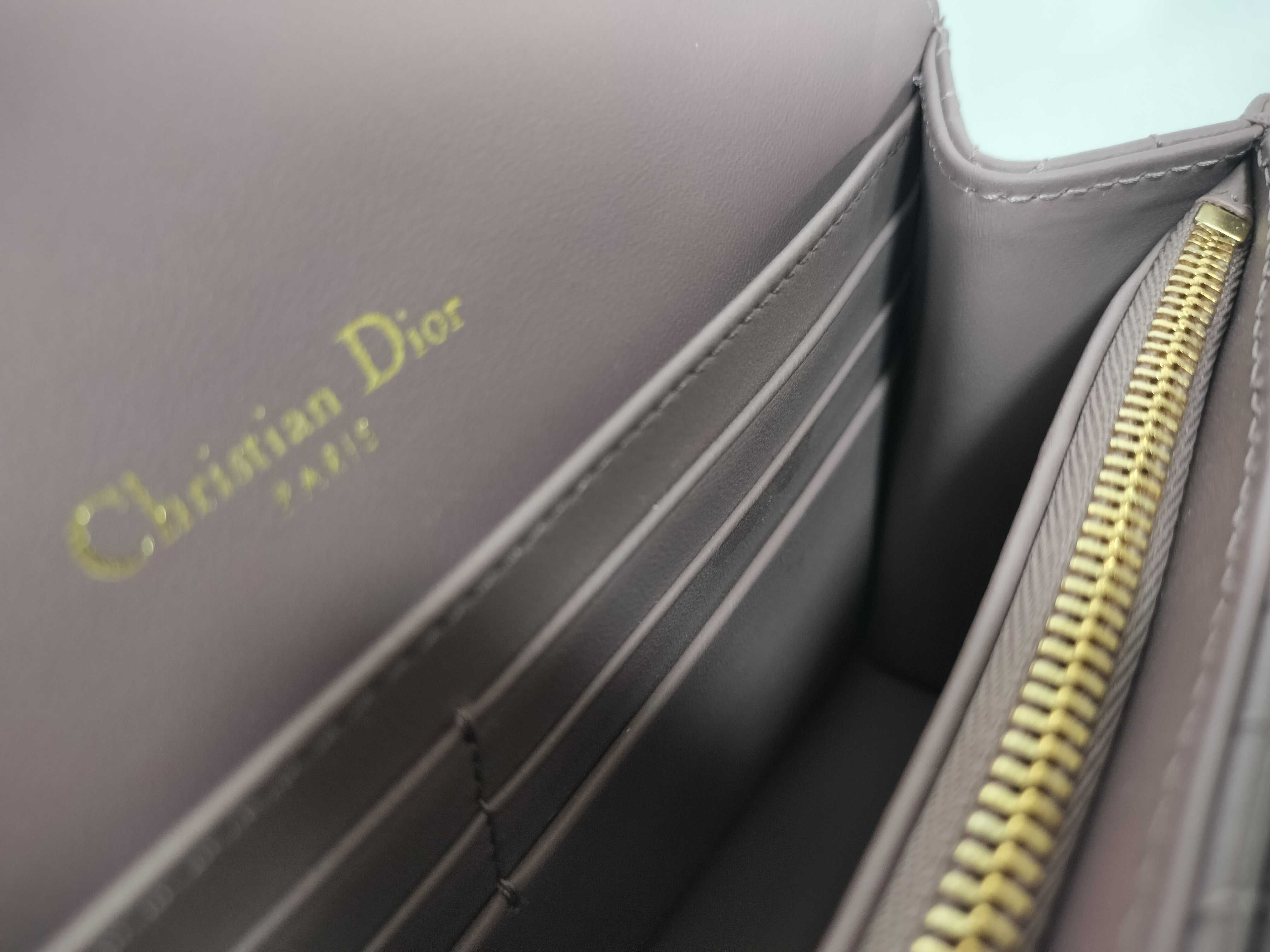 Miss Dior Charm Leather Shoulder Bag — view 10