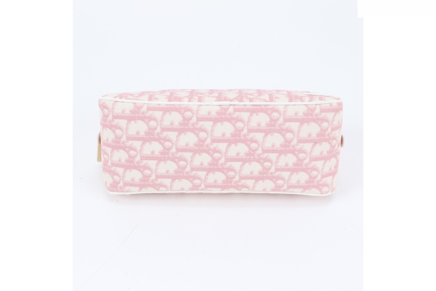 Trotter Leather Canvas Pouch Pink — view 5