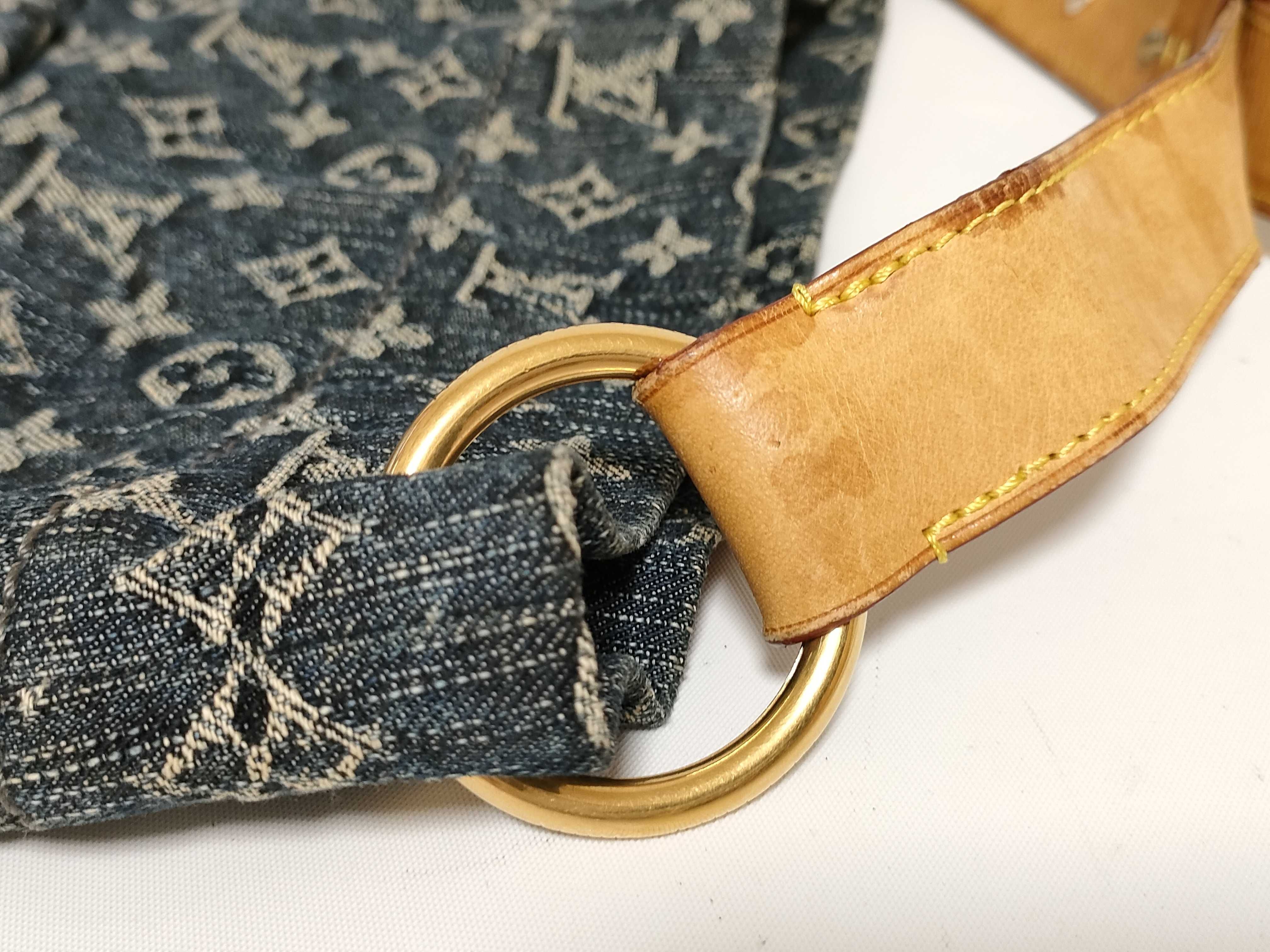 Monogram Denim Bag Handbag — view 5