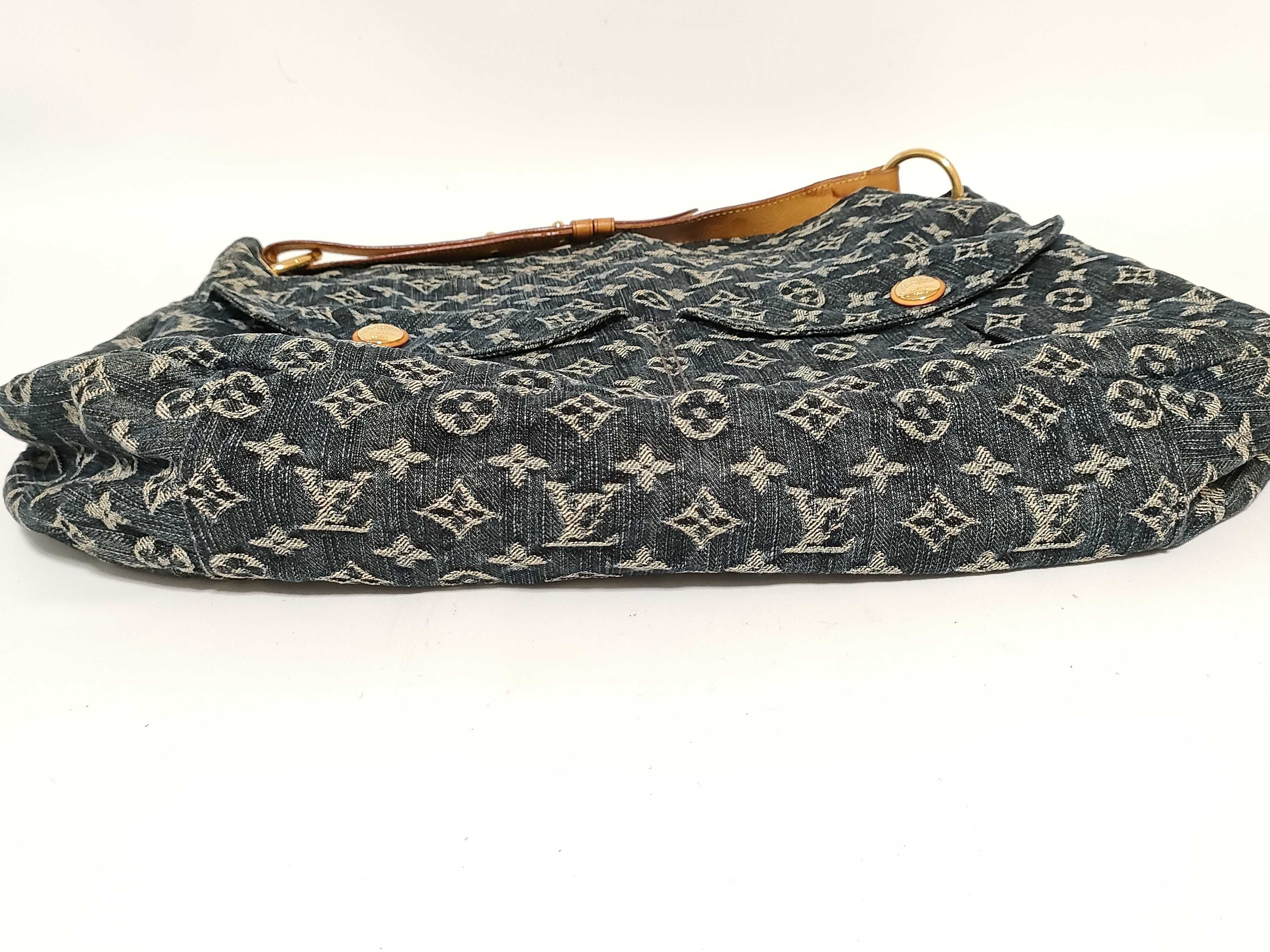 Monogram Denim Bag Handbag — view 8