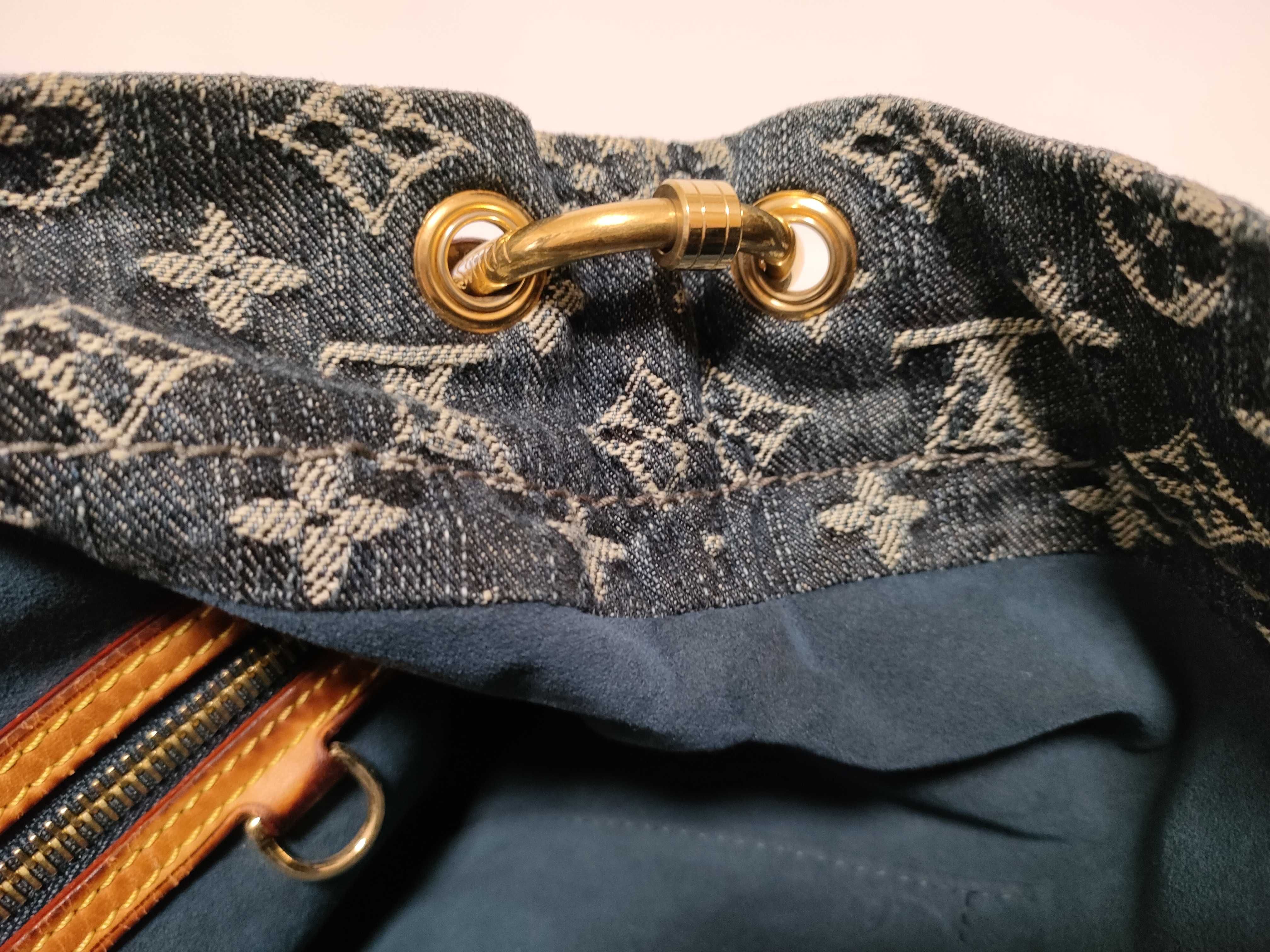 Monogram Denim Bag Handbag — view 9