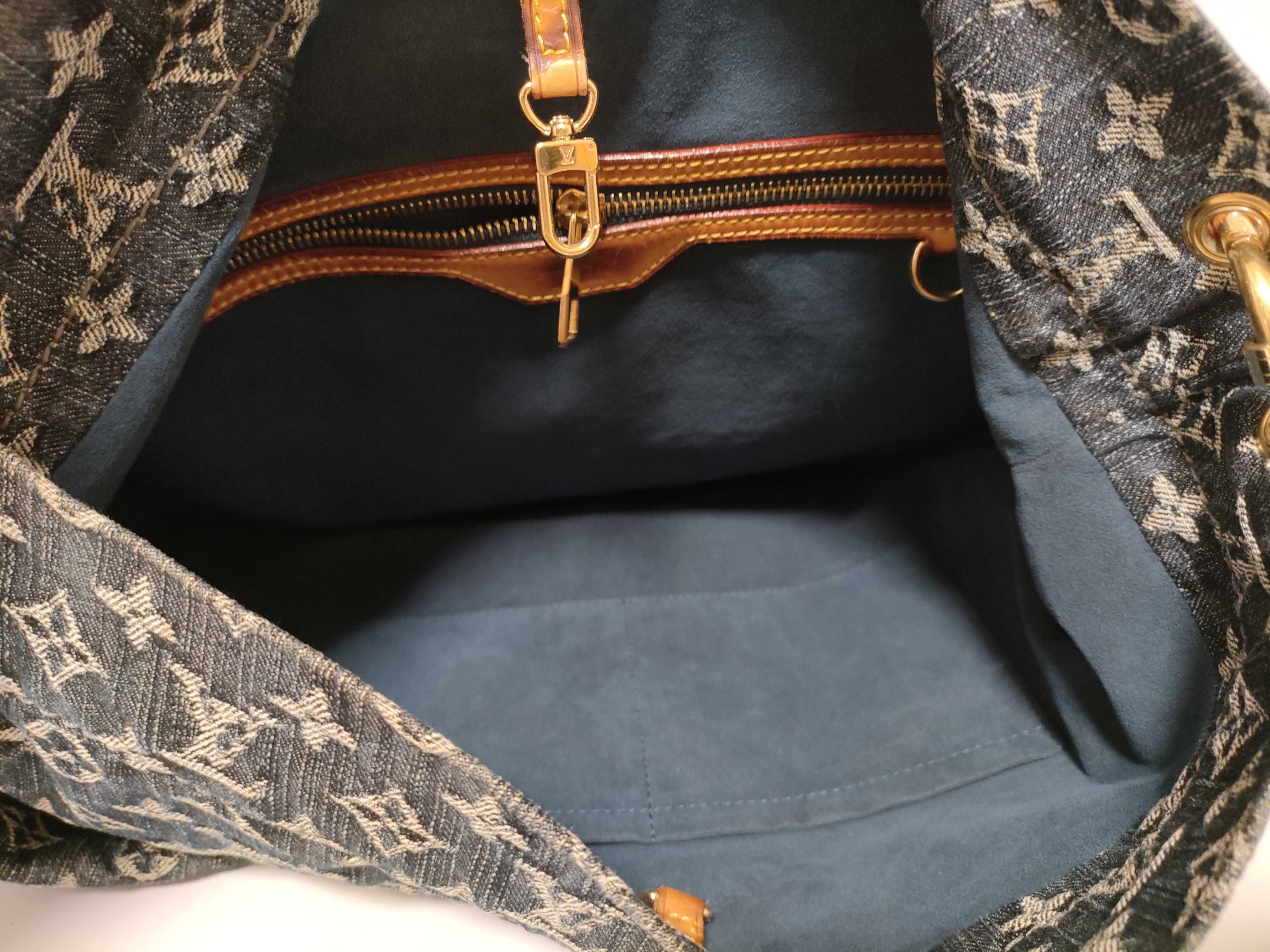 Monogram Denim Bag Handbag — view 10
