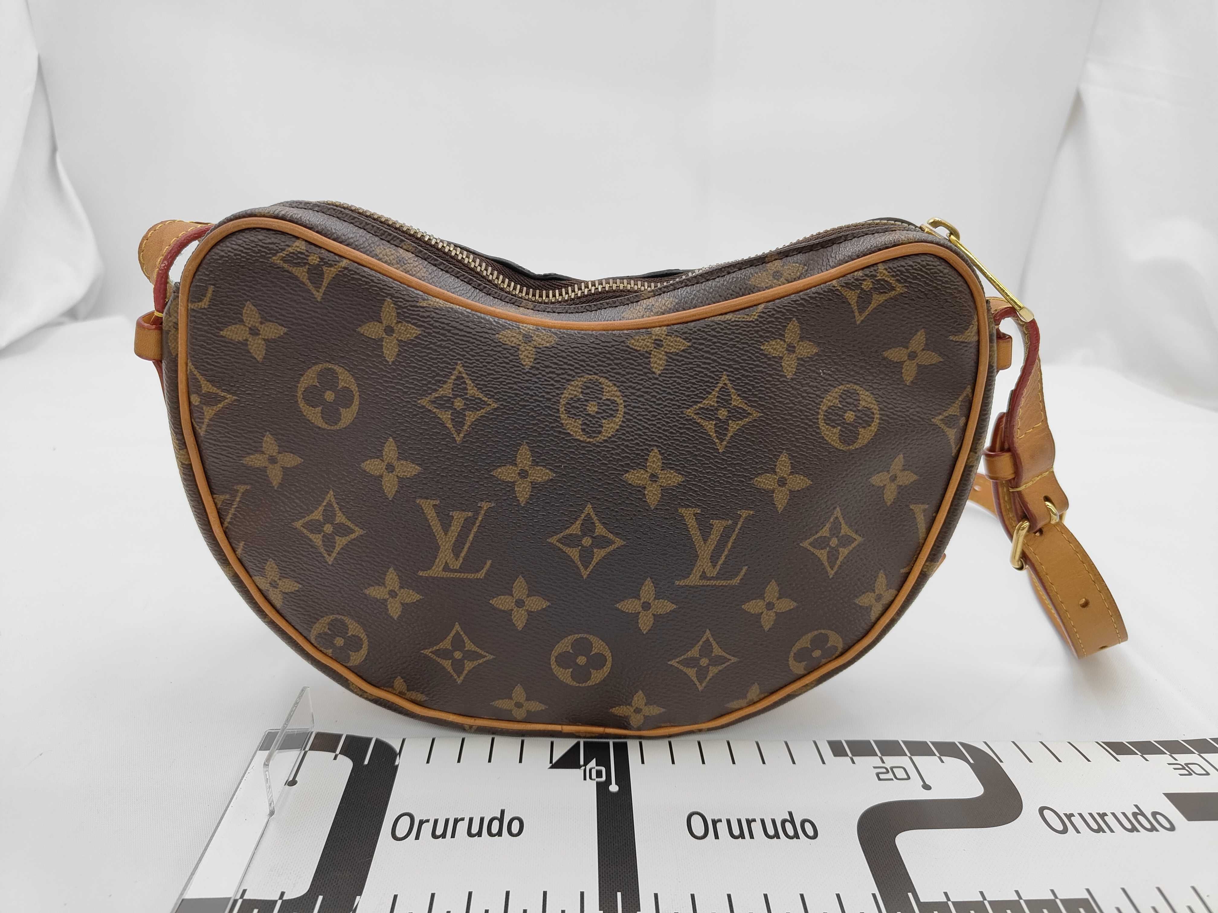 Monogram Croissant Shoulder Bag (Mother and Child Bag Set) — view 2