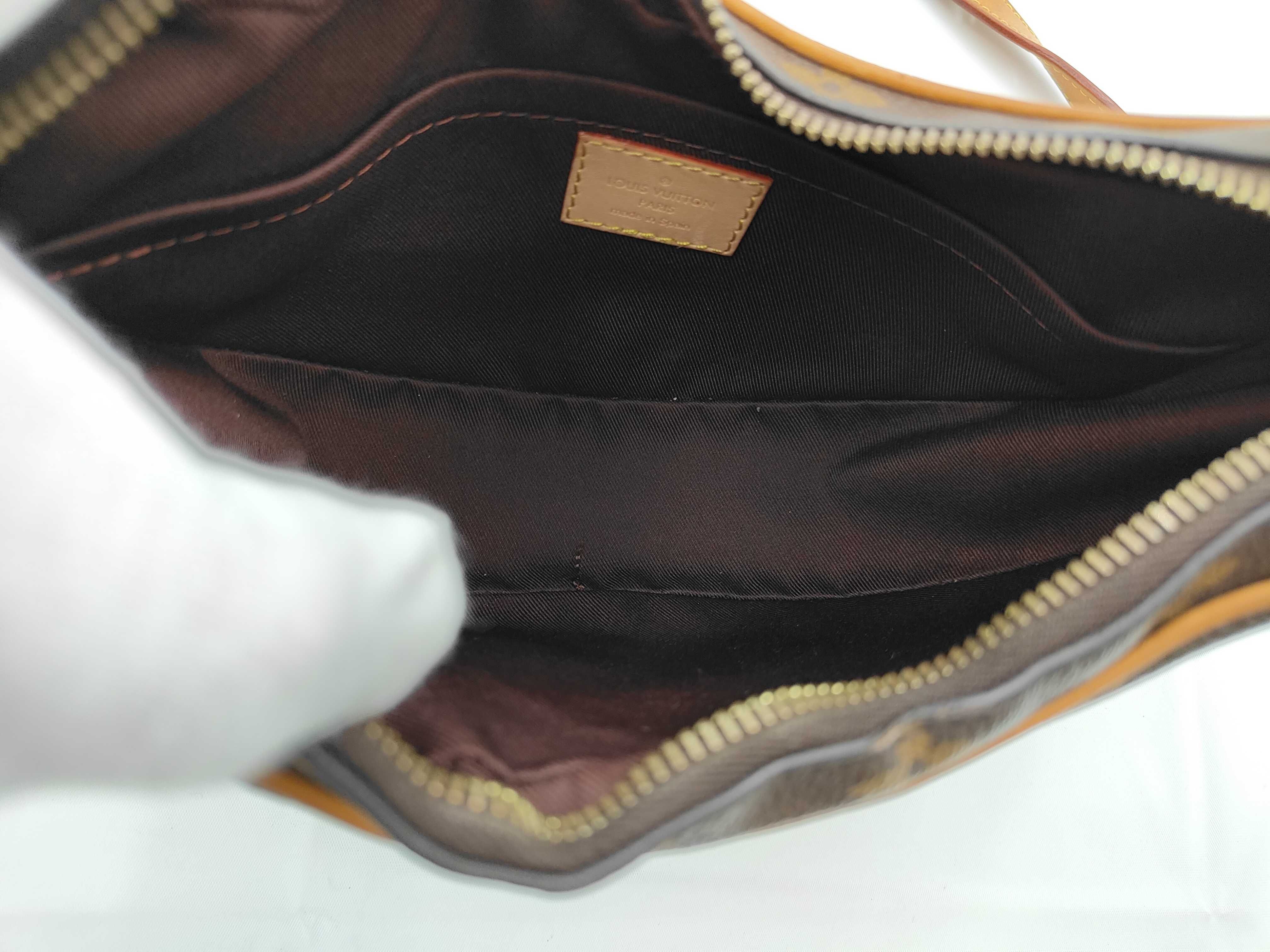 Monogram Croissant Shoulder Bag (Mother and Child Bag Set) — view 9