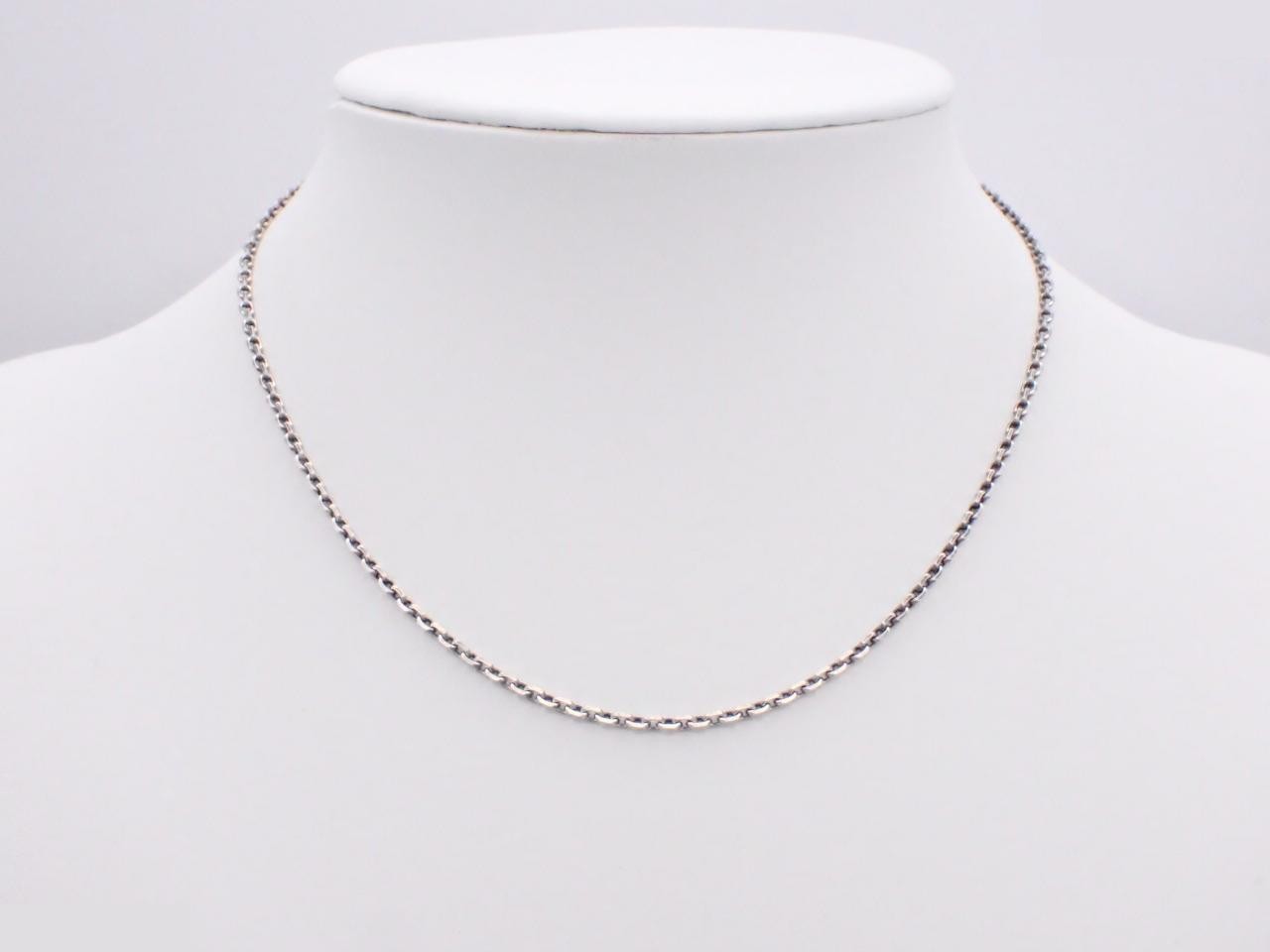 Chain necklace, Ag925/5.5g, total length approximately 40cm — view 3