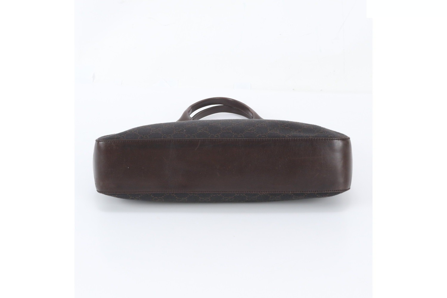 Leather tote bag, shoulder bag, handbag, brown — view 6