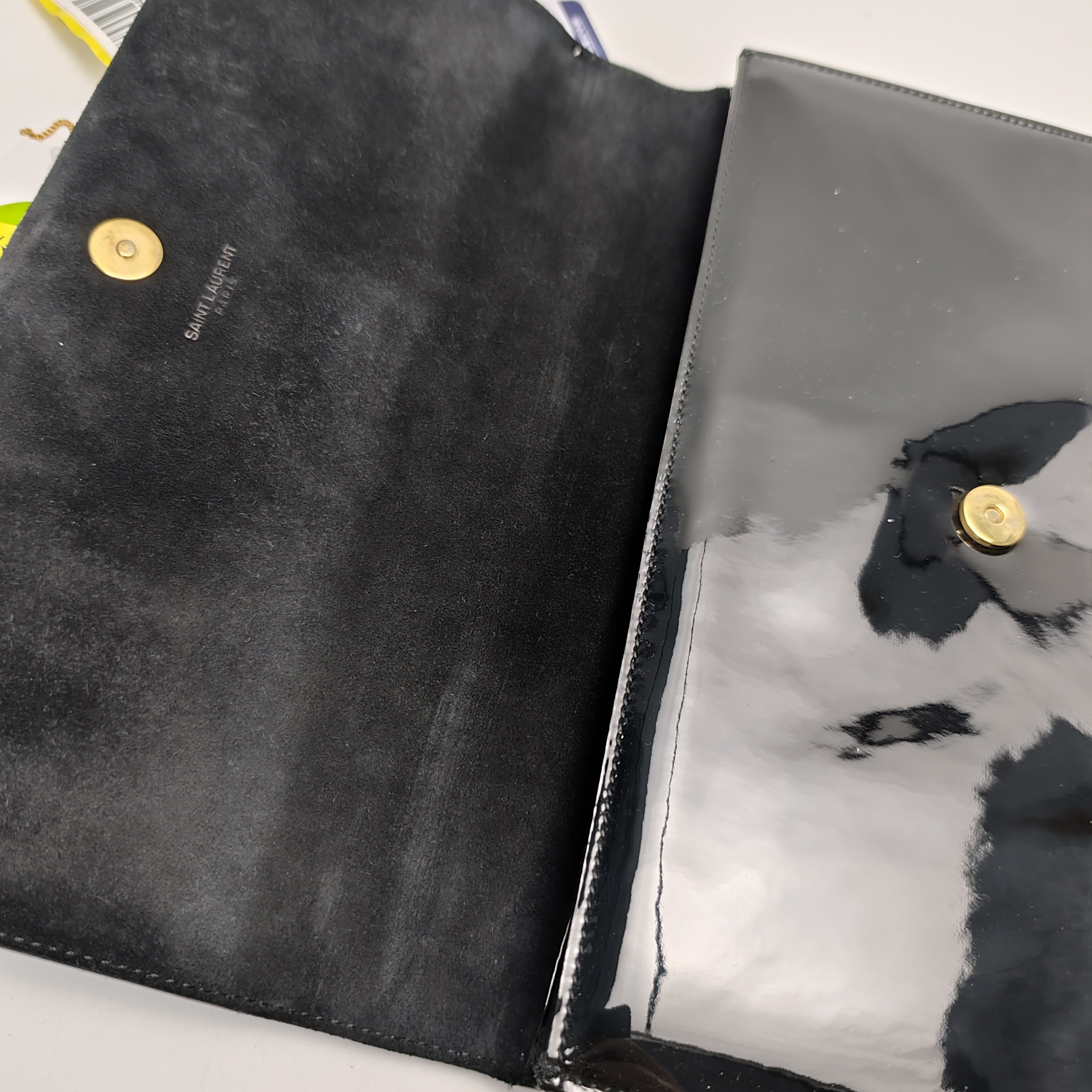 【*Shipped from: China*】Yves Saint Laurent Kate Patent Leather Clutch Bag Second Bag — view 5