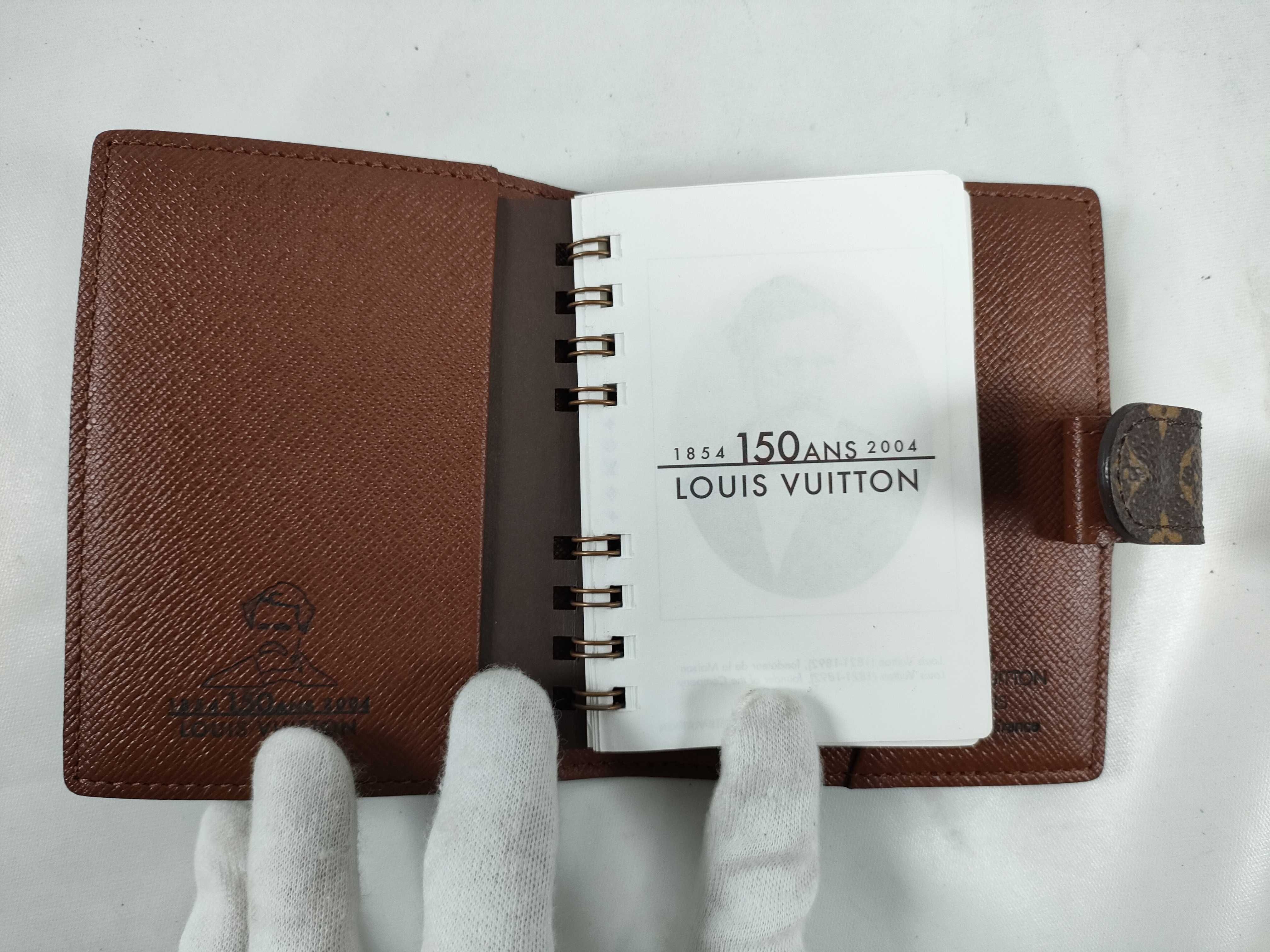 Monogram Mini M99193 150th Anniversary Agenda Mini Notebook Cover — view 9