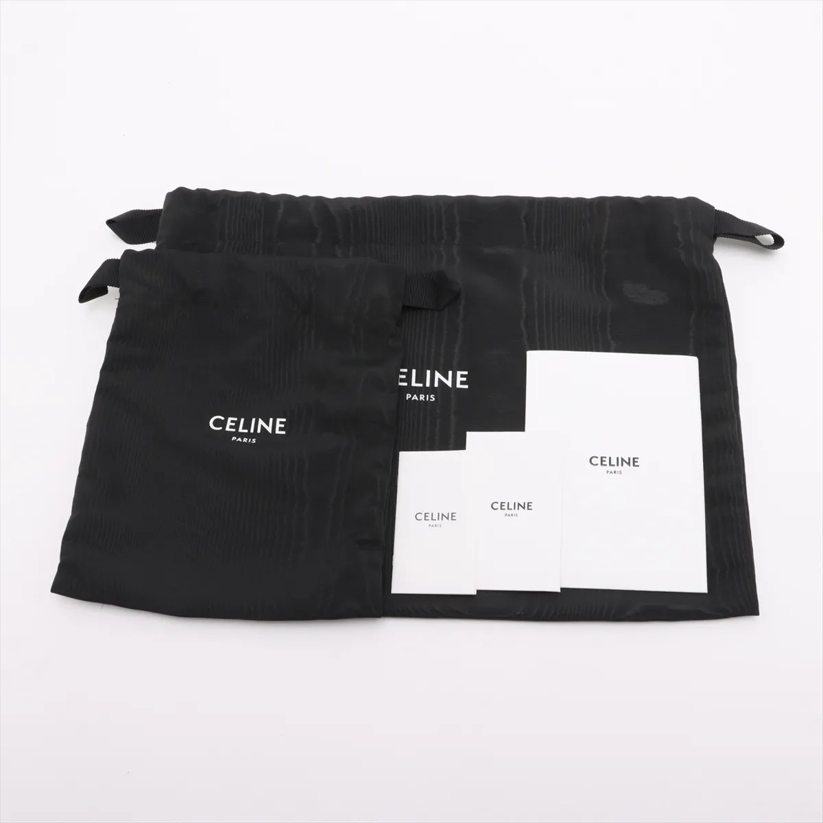Classic Box Leather Shoulder Bag Black — view 13