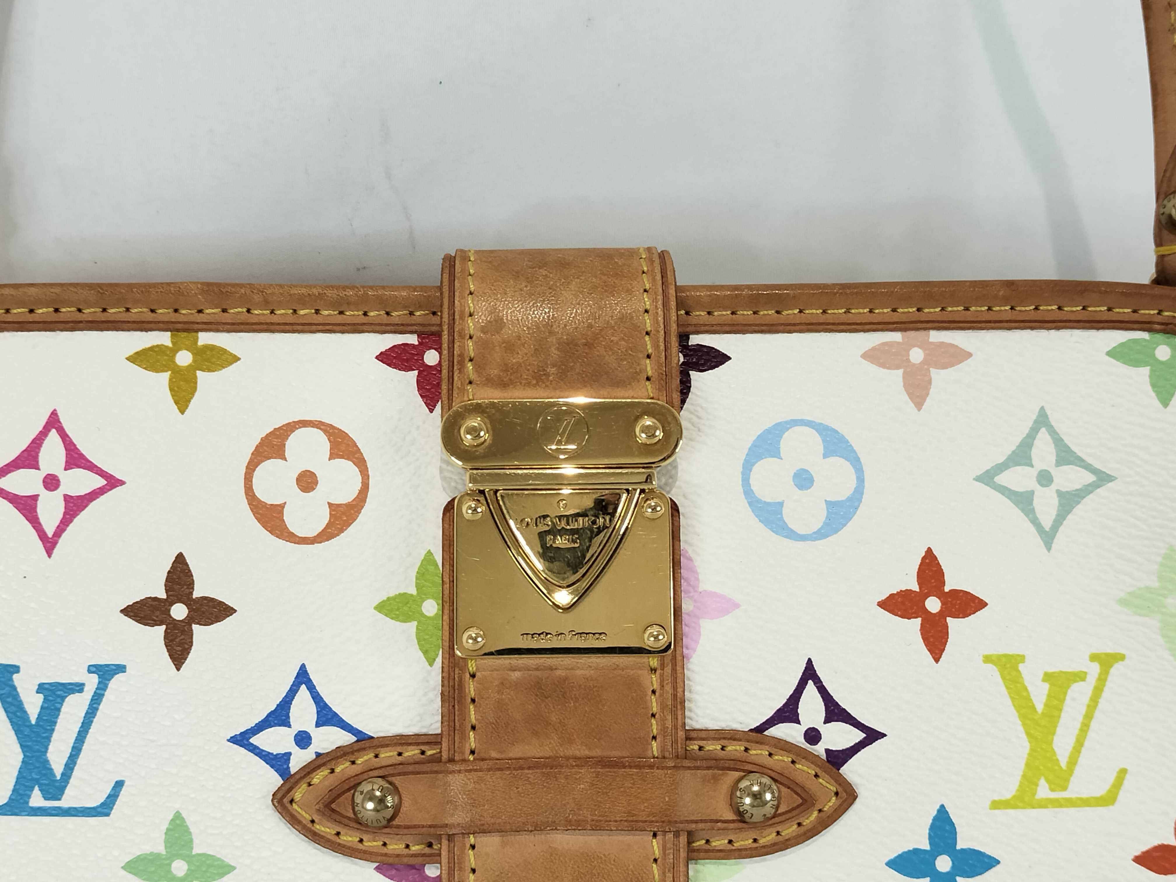 Monogram Multicolor Shirley Blanc Handbag M40049 Handbag — view 2