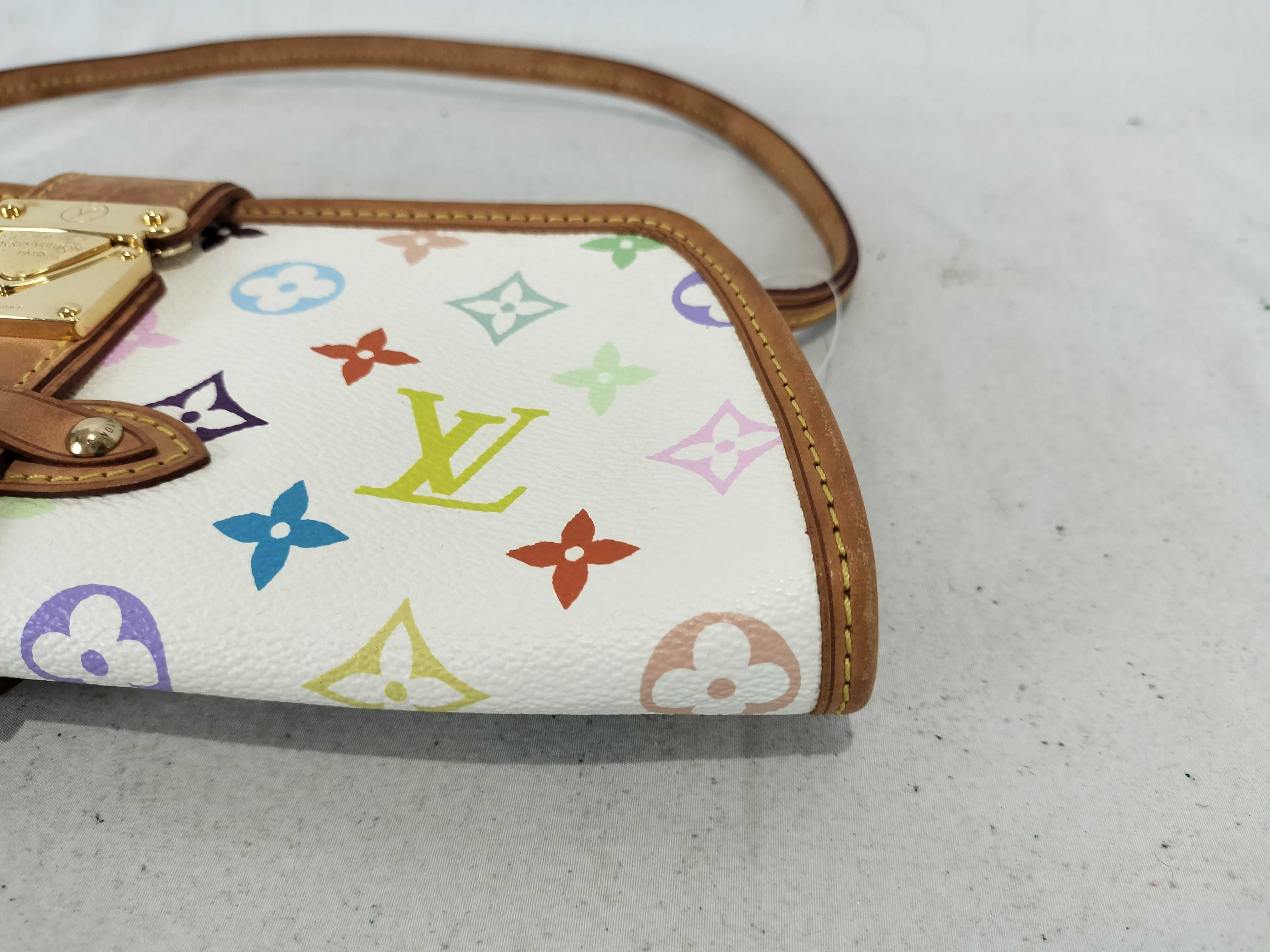 Monogram Multicolor Shirley Blanc Handbag M40049 Handbag — view 7