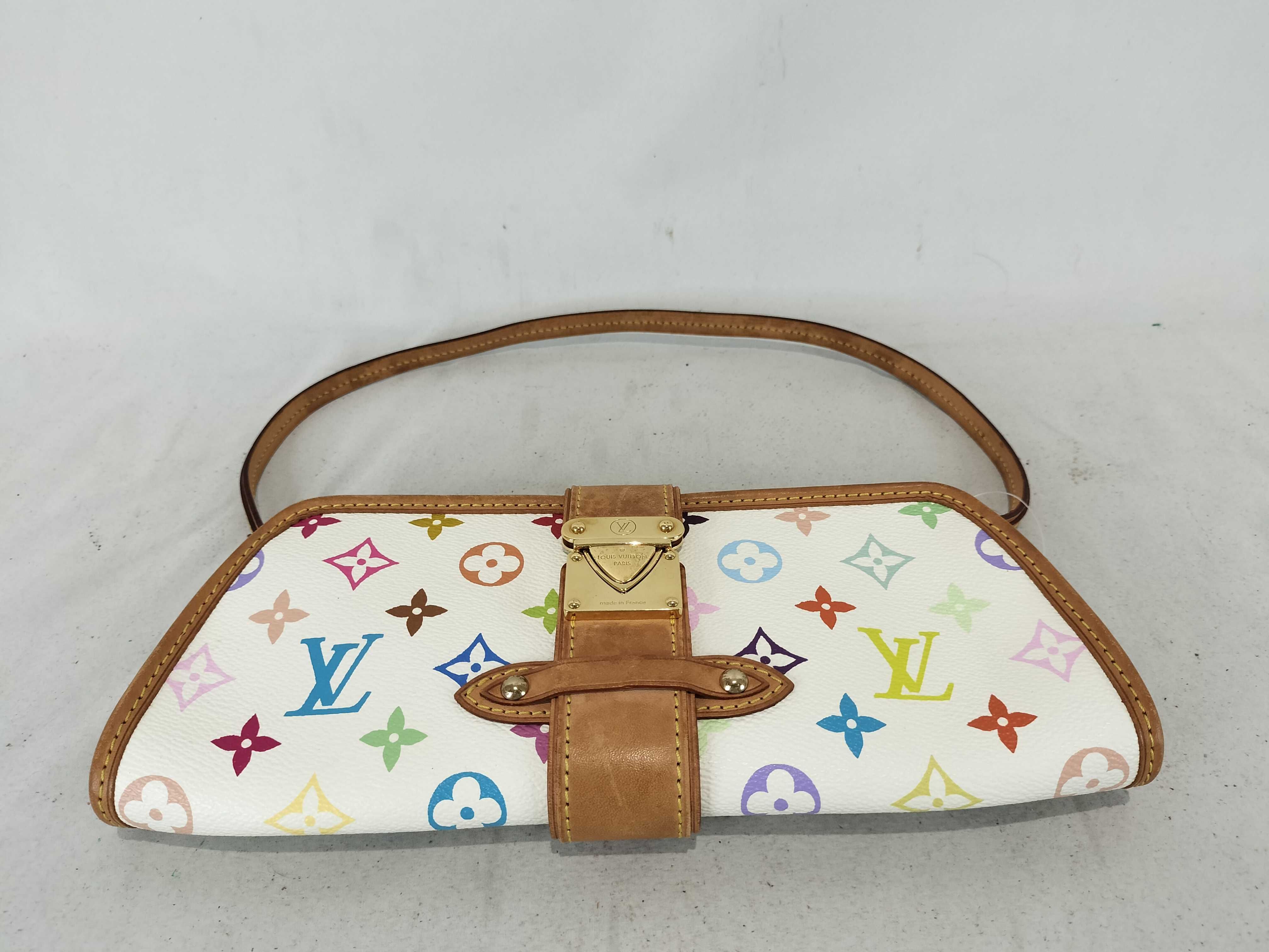 Monogram Multicolor Shirley Blanc Handbag M40049 Handbag — view 8