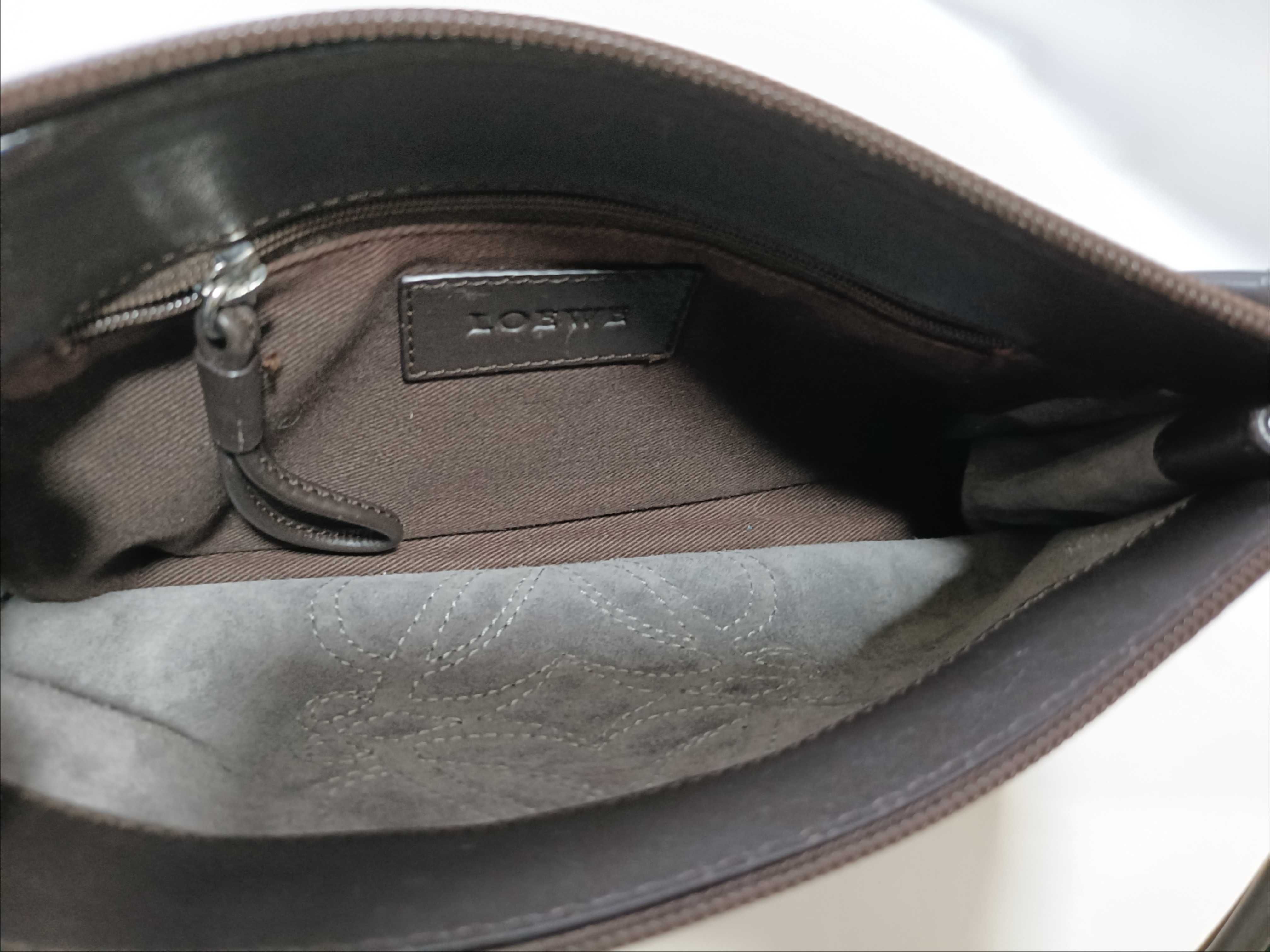 Anagram Suede One-Shoulder Handbag — view 11