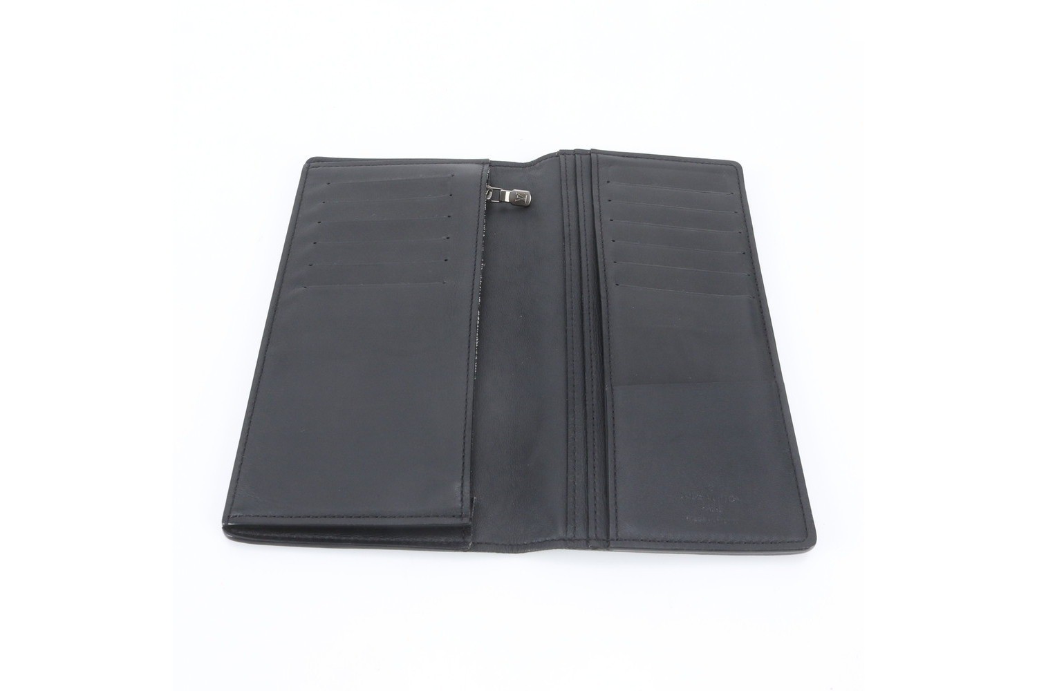 Damier Infini Portefeuille Brazza N63010 Leather Long Wallet — view 6