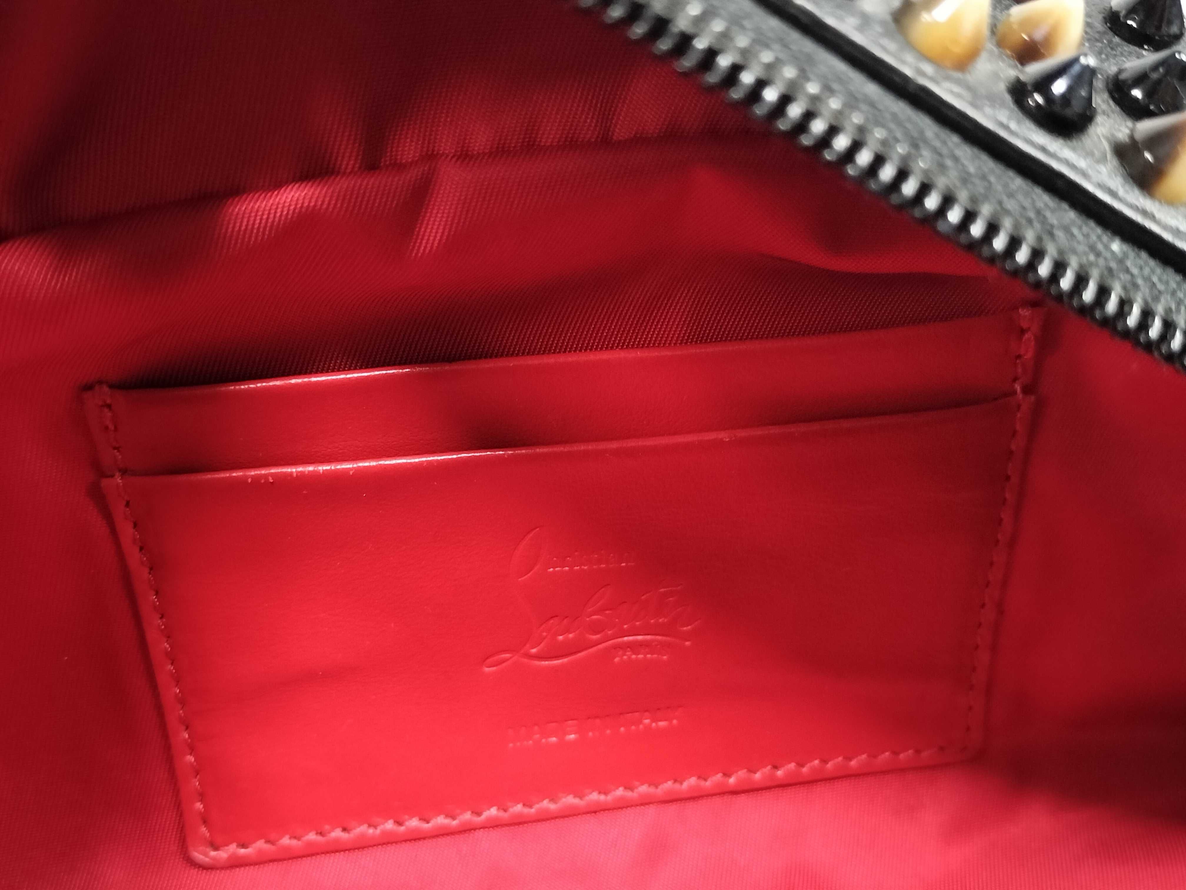 Blaster Studded Clutch Bag, Black — view 11