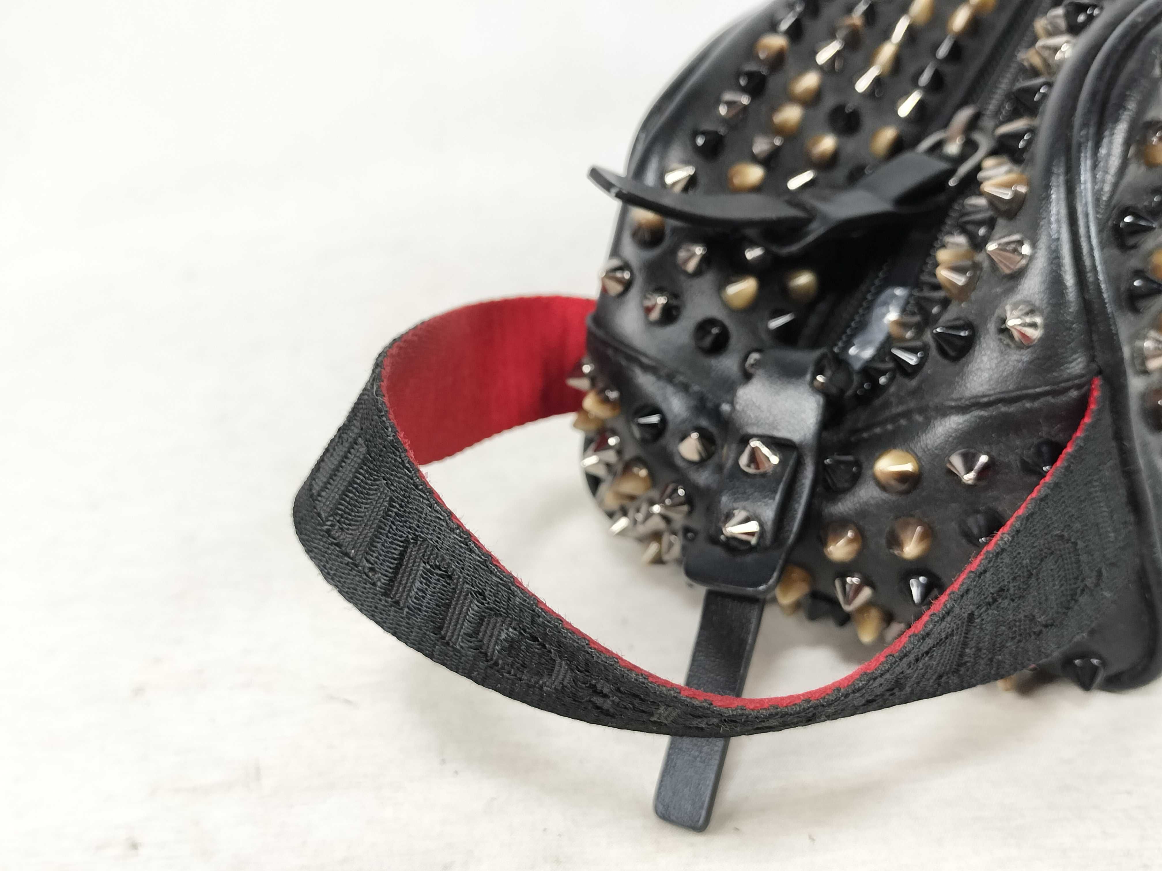 Blaster Studded Clutch Bag, Black — view 3