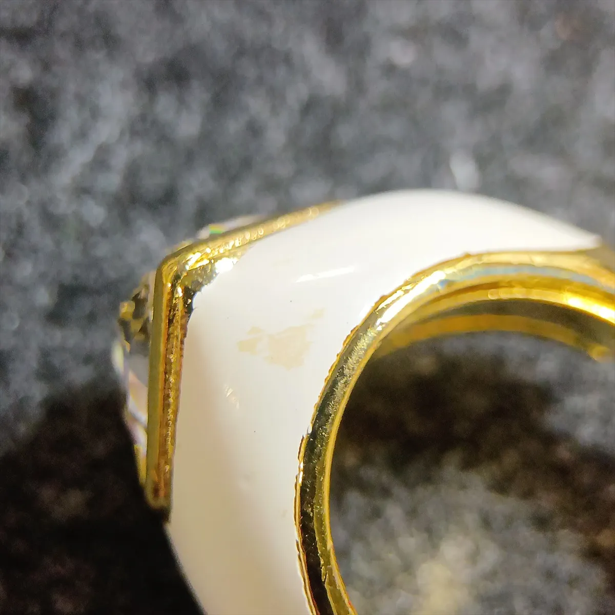 ring, GP gold, — view 4