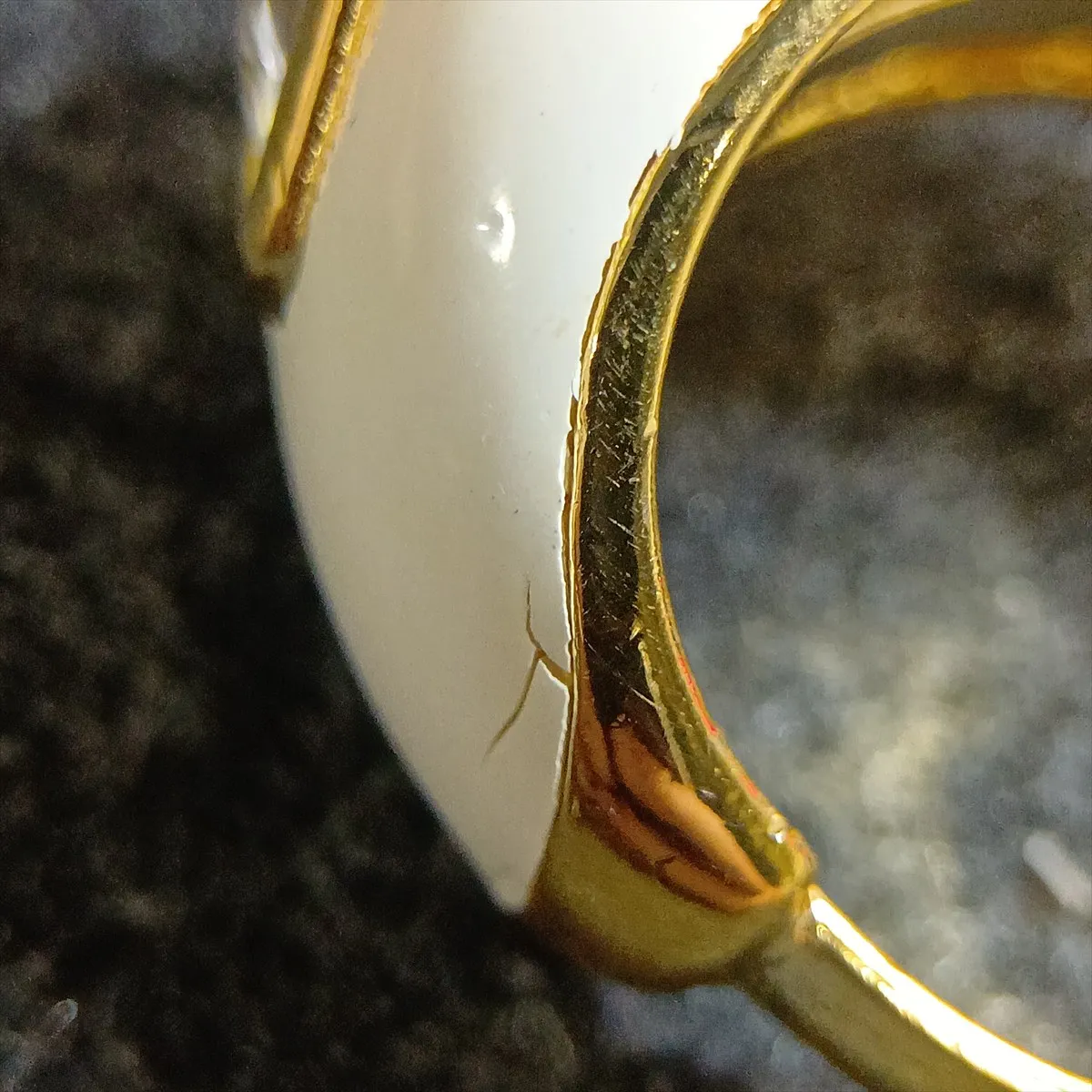 ring, GP gold, — view 5