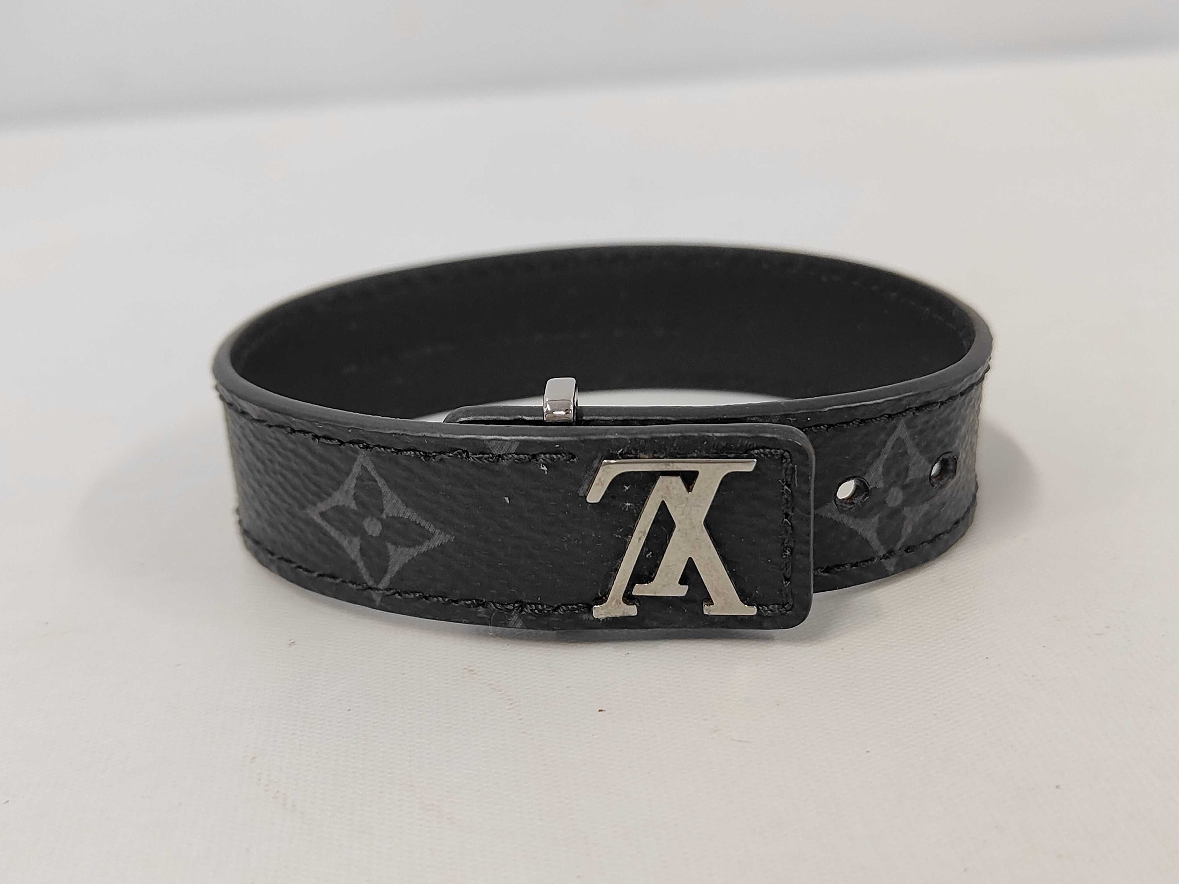 Monogram Eclipse M6456 Bracelet LV Slim Size 19 Bracelet/Bangle — view 2