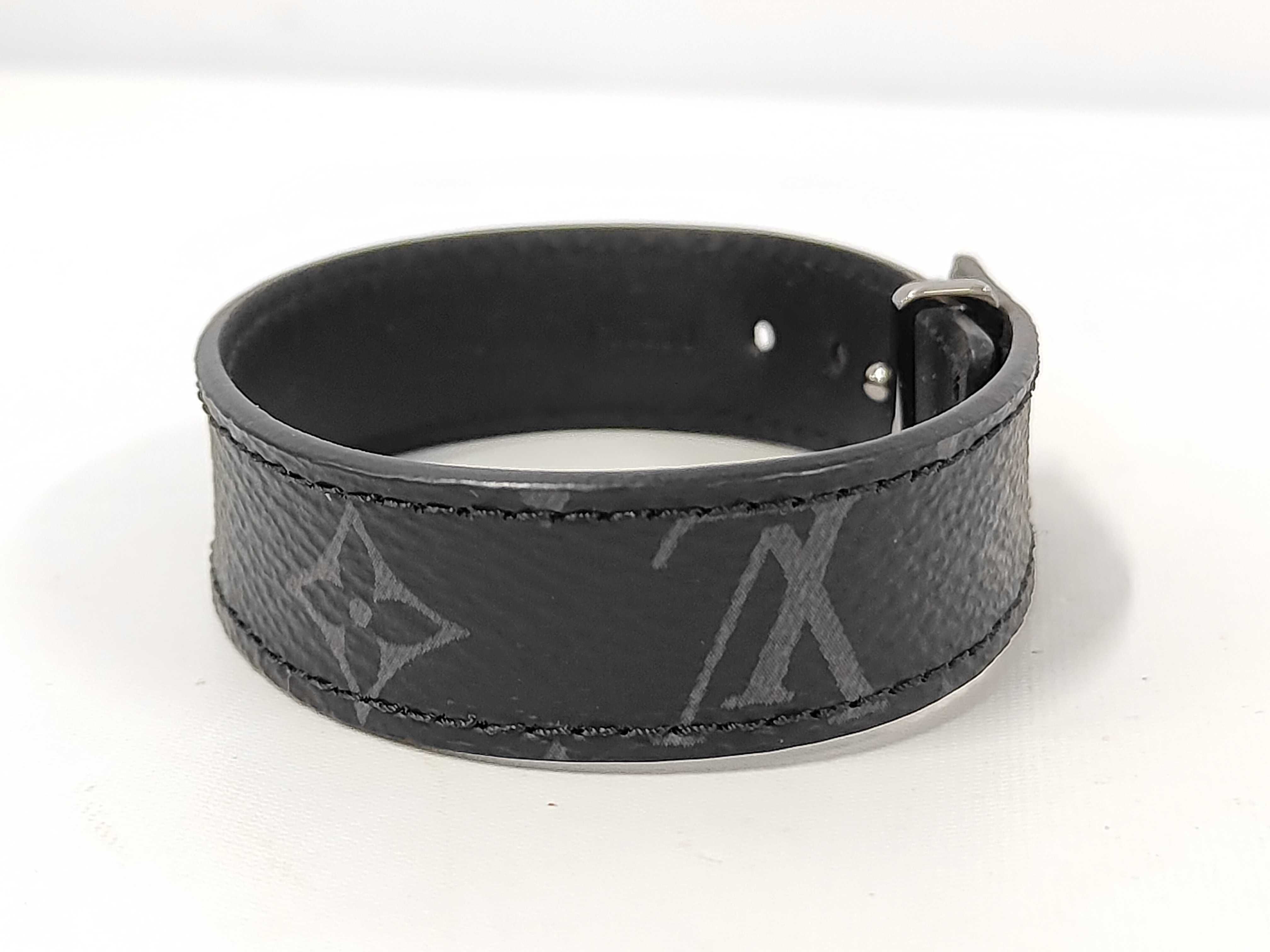 Monogram Eclipse M6456 Bracelet LV Slim Size 19 Bracelet/Bangle — view 3
